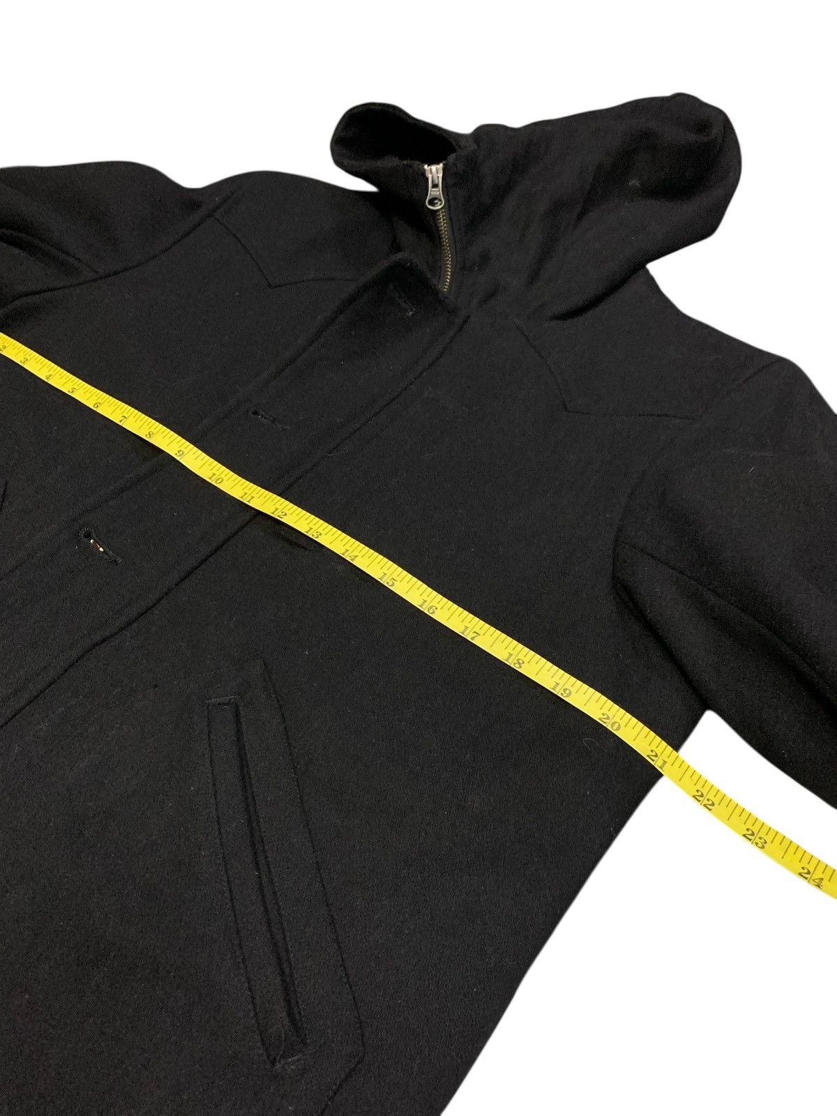 Designer × Japanese Brand Rare GRN Tokyo Clothing Wool Zipper Down Jacket Hoodie Size US M / EU 48-50 / 2 - 9 Thumbnail