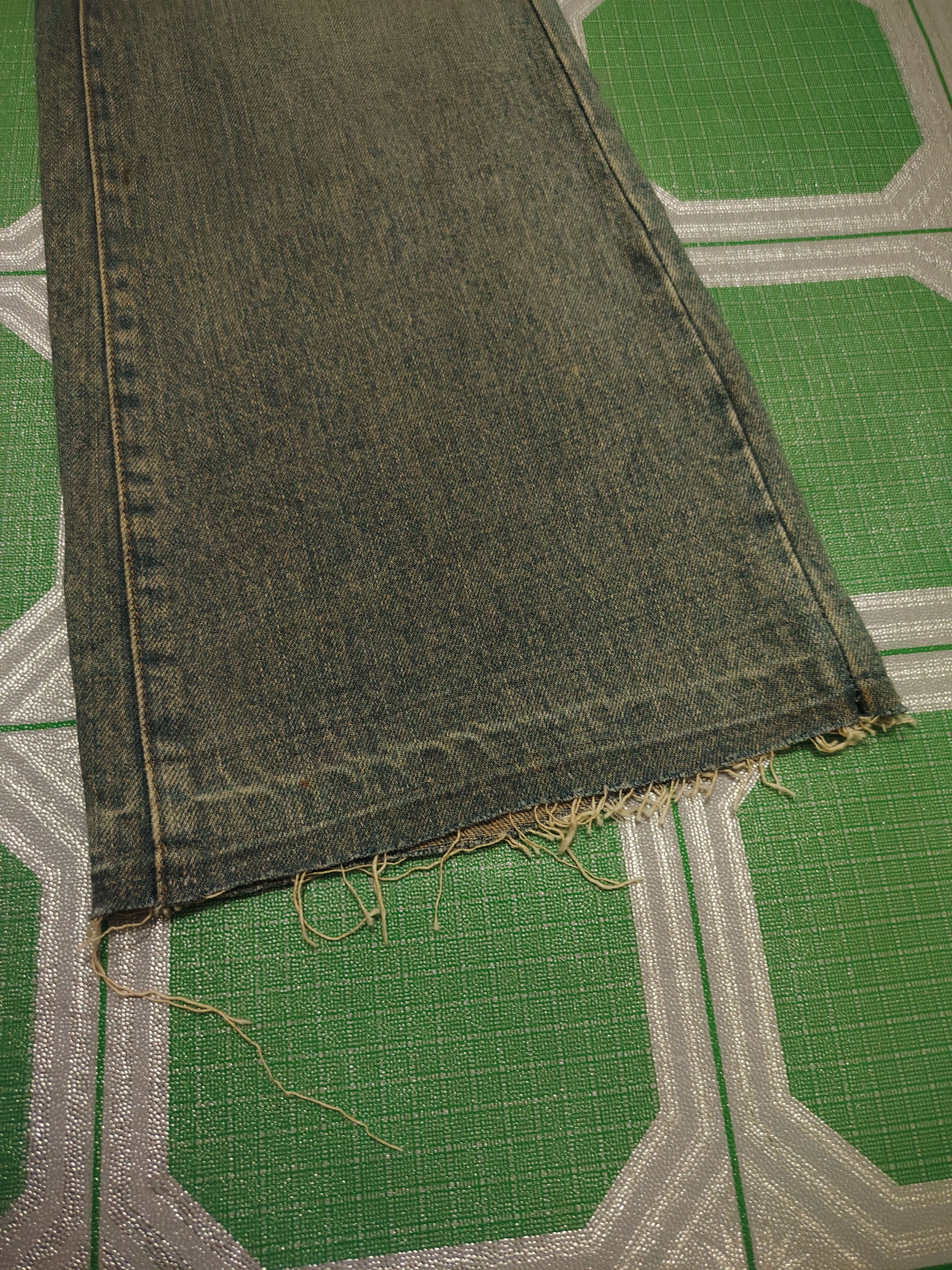 JACKROSE Rare!!! Jackrose distressed jeans bootcut Flared Jeans Size US 33 - 7 Thumbnail
