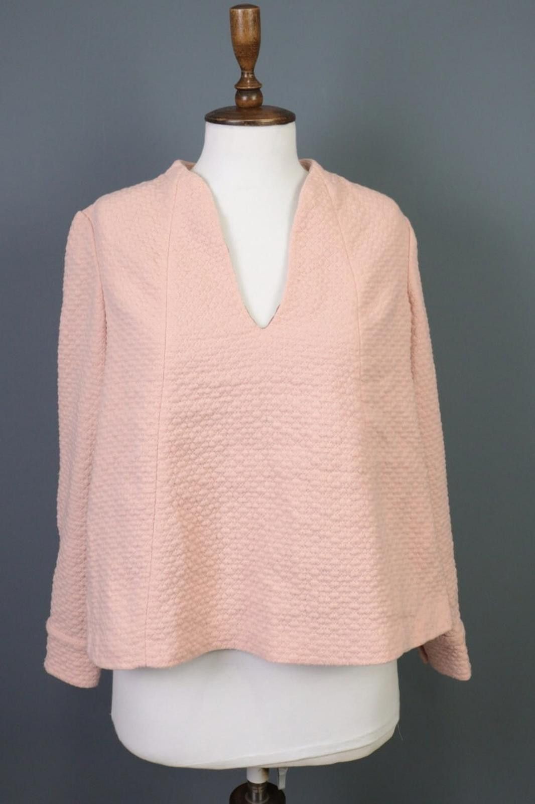 BA&SH WAREN Pink Wool Knit Lightweight Sweater Size 2 / M