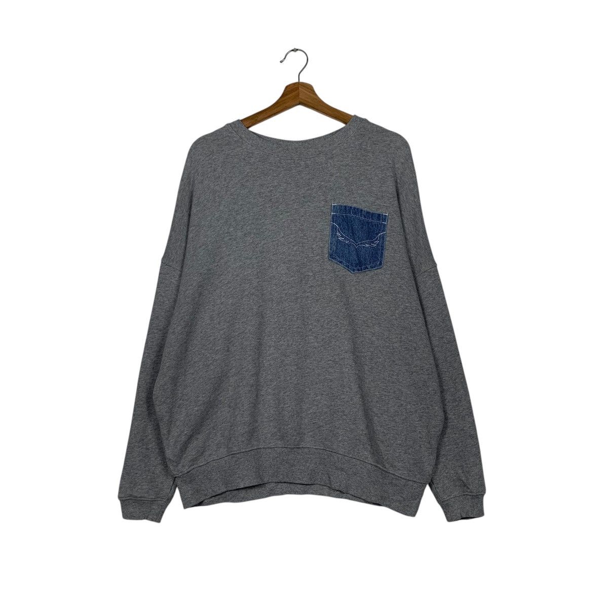 Japanese Brand Japanese Brand Rodeo Crowns Single Pocket Sweatshirt Size US M / EU 48-50 / 2 - 1 Thumbnail