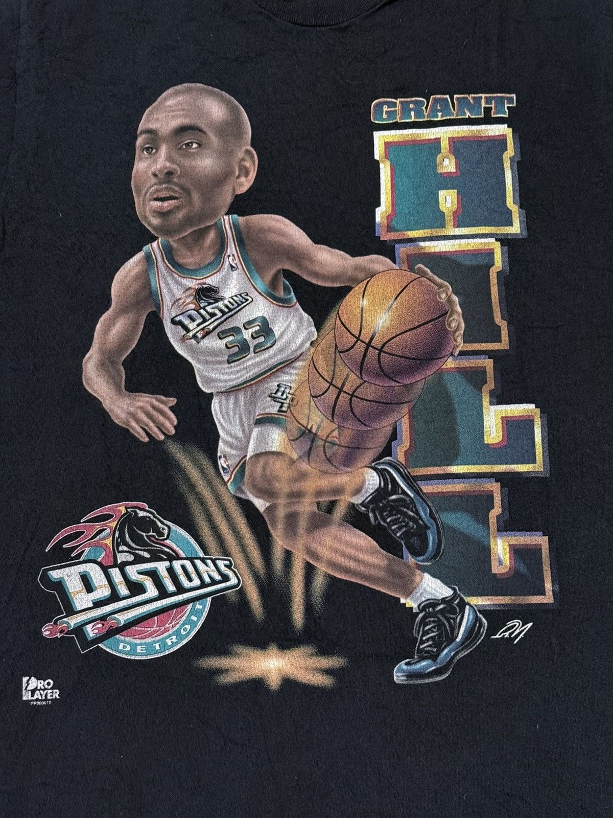 Pro Player Vintage Grant Hill Pistons NBA Players Size US L / EU 52-54 / 3 - 3 Thumbnail