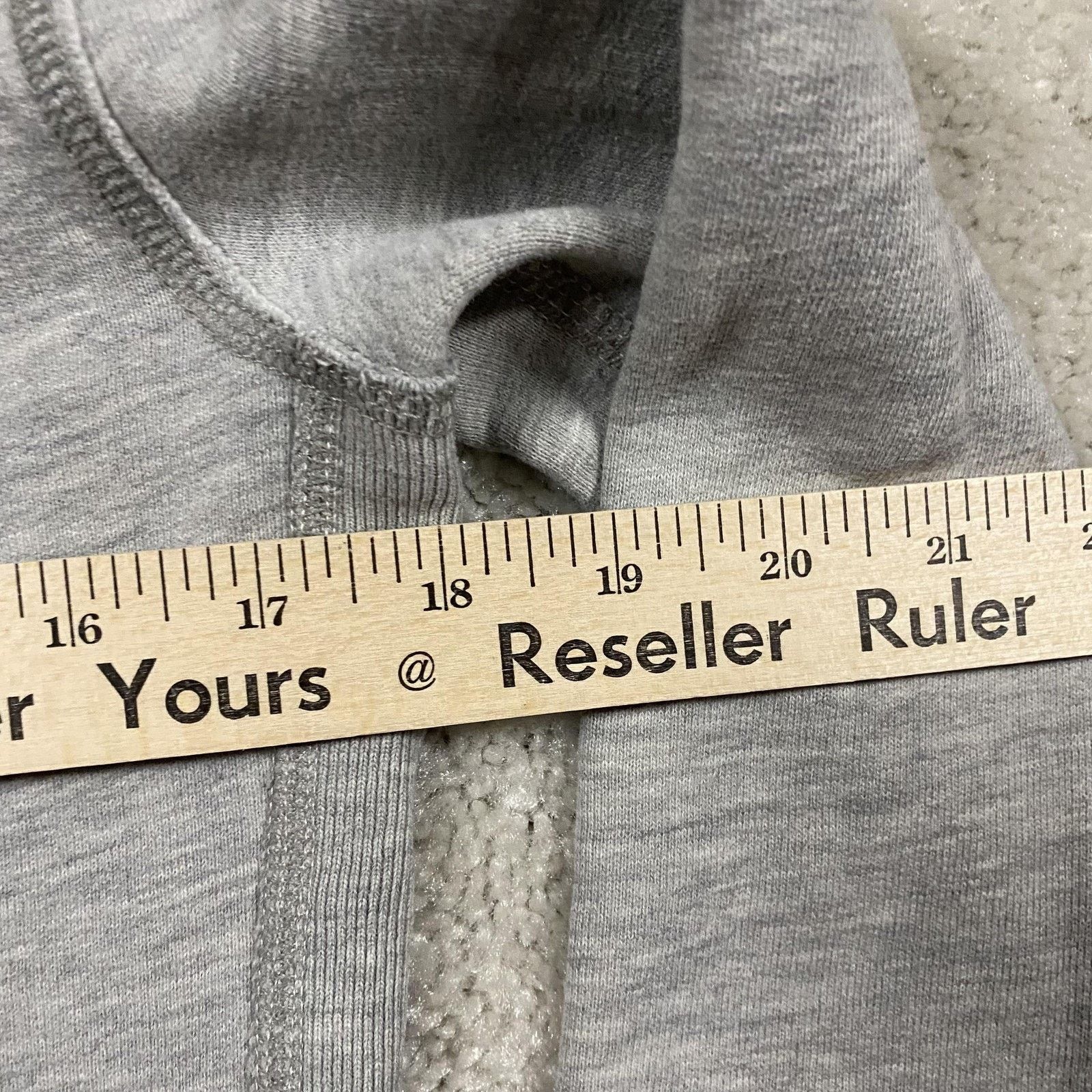 Abercrombie & Fitch × Vintage Y2K Abercrombie & Fitch Hoodie Sweatshirt Grey Grunge Size M / US 6-8 / IT 42-44 - 7 Thumbnail