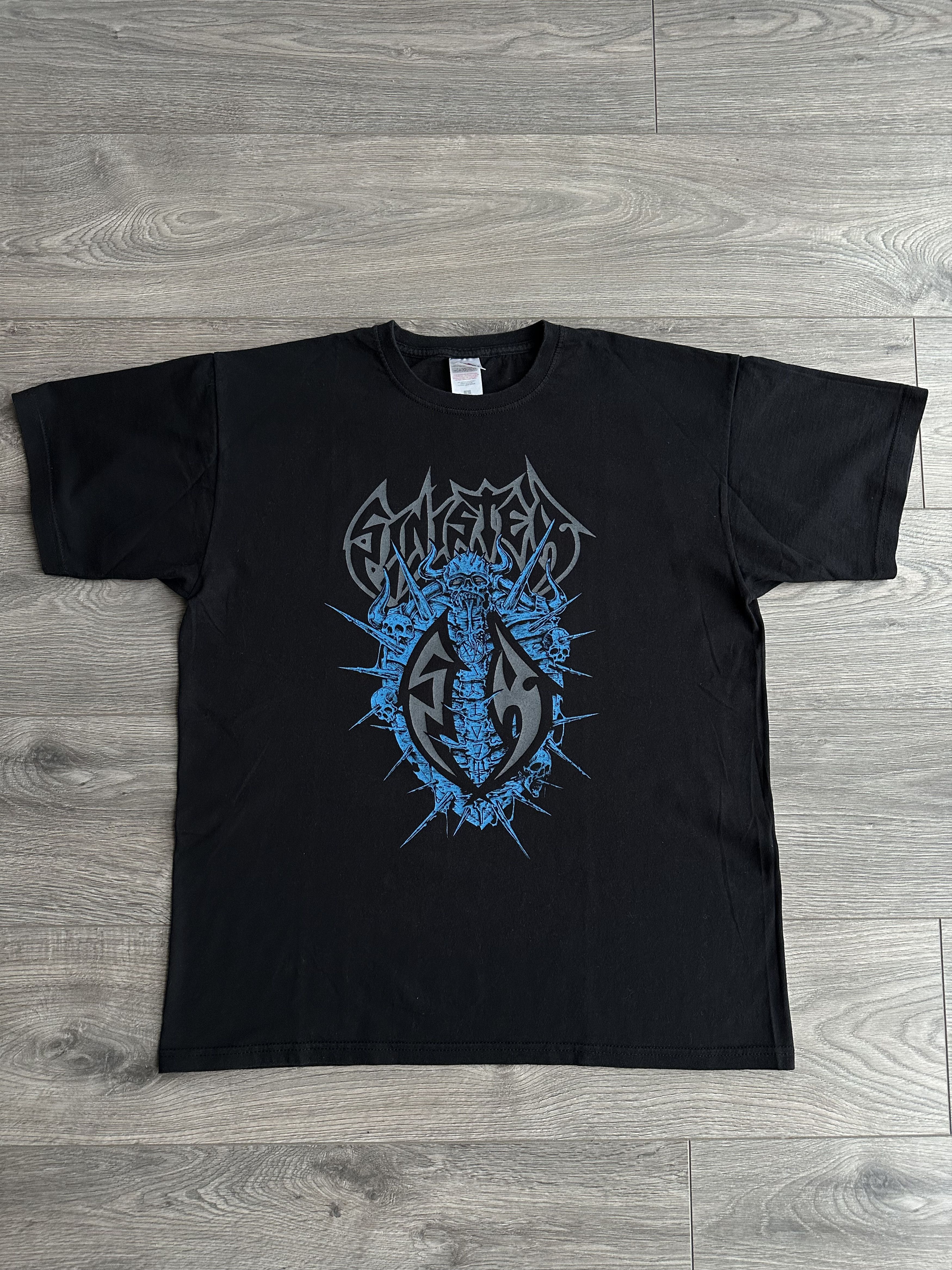 Vintage Vintage Nine Inch Nails too fucked to care LS Tee