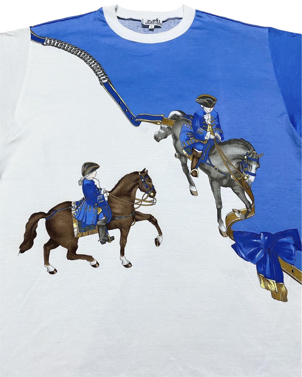 Hermes Rare‼️🔥Vintage Hermes Paris Horse T-Shirt Size US S / EU 44-46 / 1 - 3 Thumbnail
