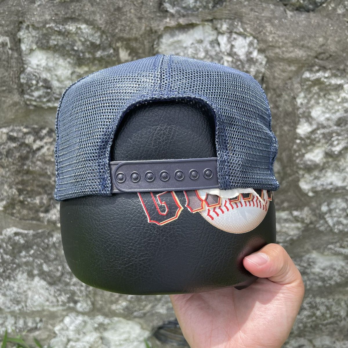 Other Vintage Nash Motors Flame Metal Brim Trucker Hat Snapback Size ONE SIZE - 2 Thumbnail