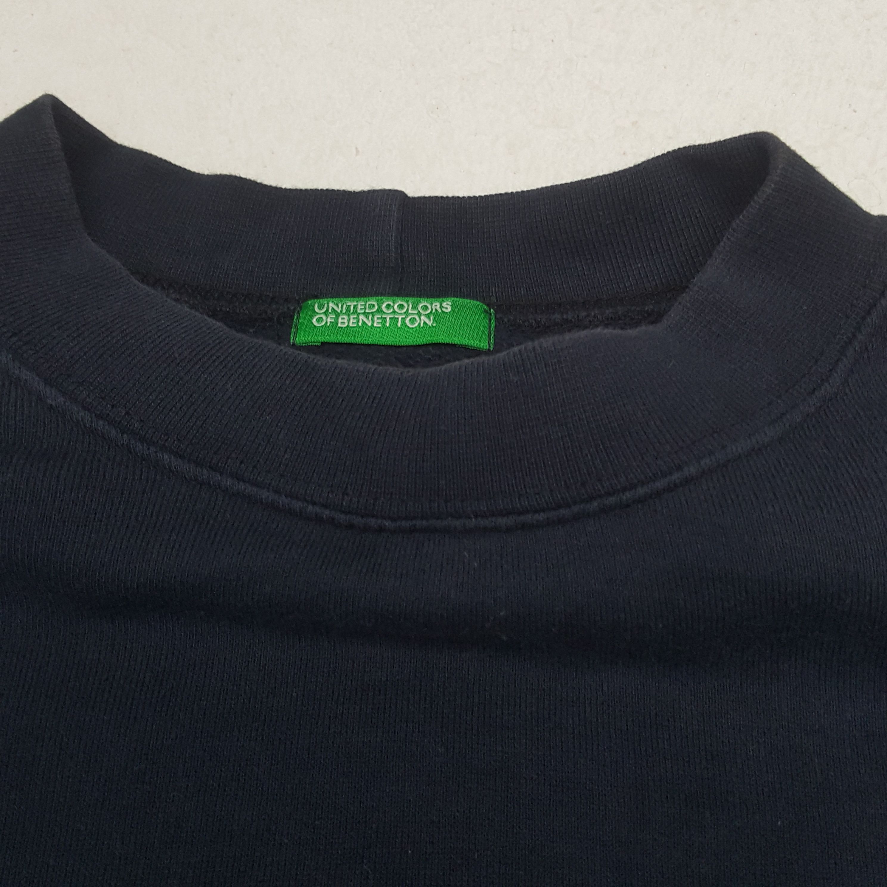 United Colors Of Benetton UNITED COLORS OF BENETTON Spellout Sweatshirt C286N5 Size US XL / EU 56 / 4 - 5 Thumbnail