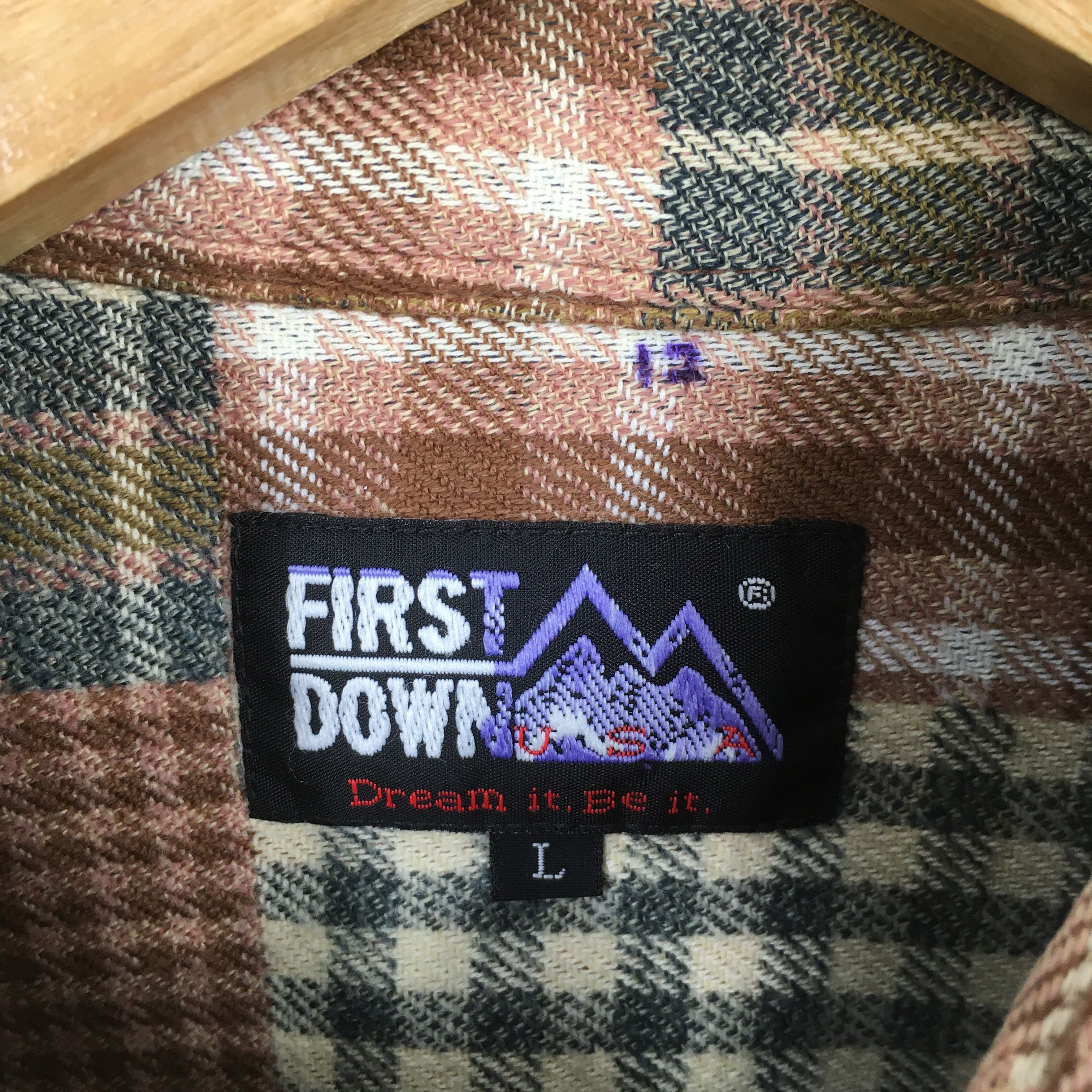Vintage Vintage 90s Patchwork Tartan Flannel Shirt Large Size US L / EU 52-54 / 3 - 5 Thumbnail