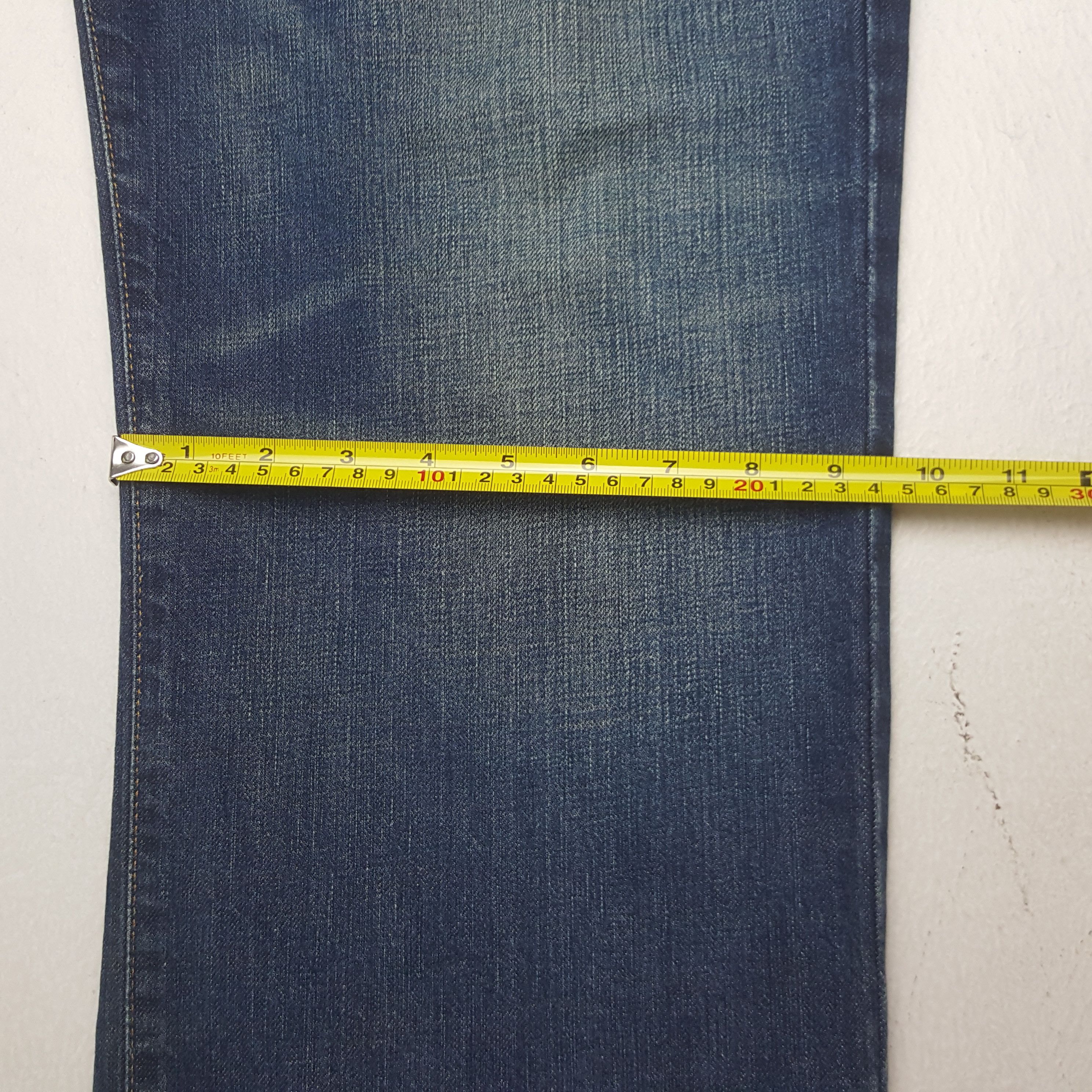 Stussy × Vintage Vintage Stussy Garment Workgear Custom Logo Denim Jeans Size US 33 - 10 Thumbnail