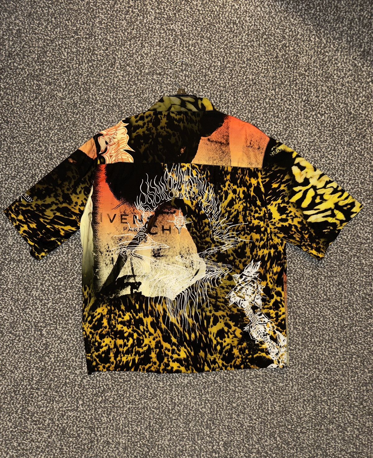 Givenchy Givenchy Shirt In Printed Poplin Size US M / EU 48-50 / 2 - 2 Thumbnail