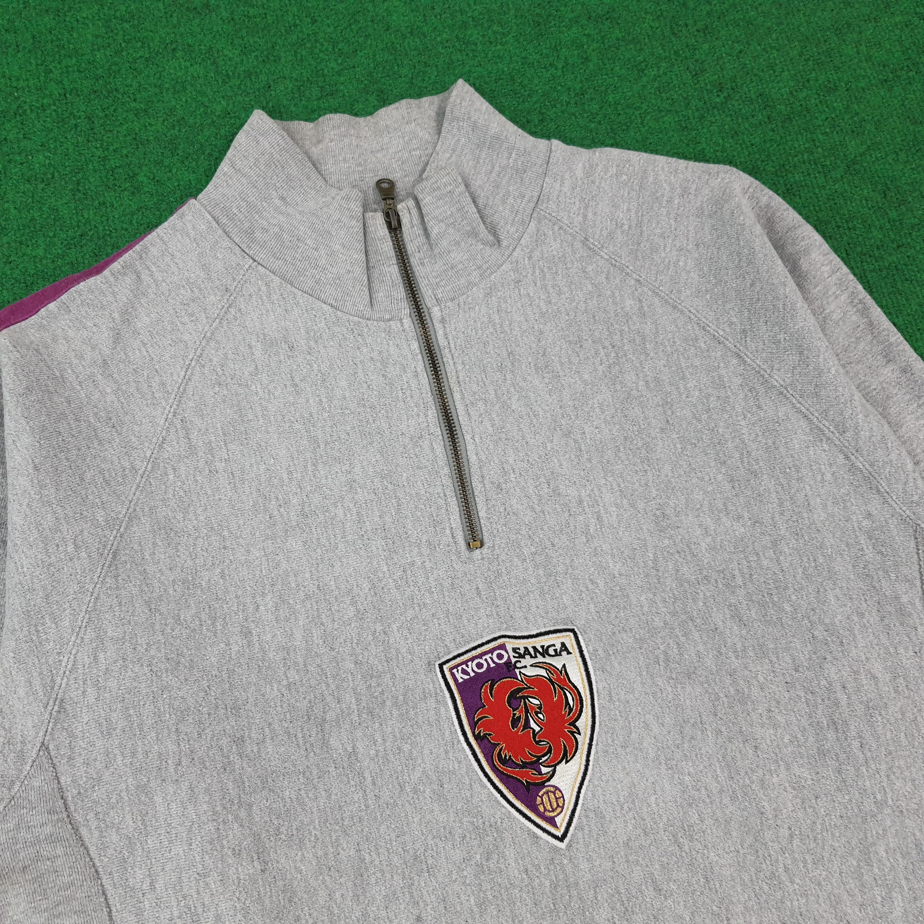 Japanese Brand Vintage Kyoto Sanga Japan Football Club Sweatshirt C271N3 Size US M / EU 48-50 / 2 - 2 Thumbnail