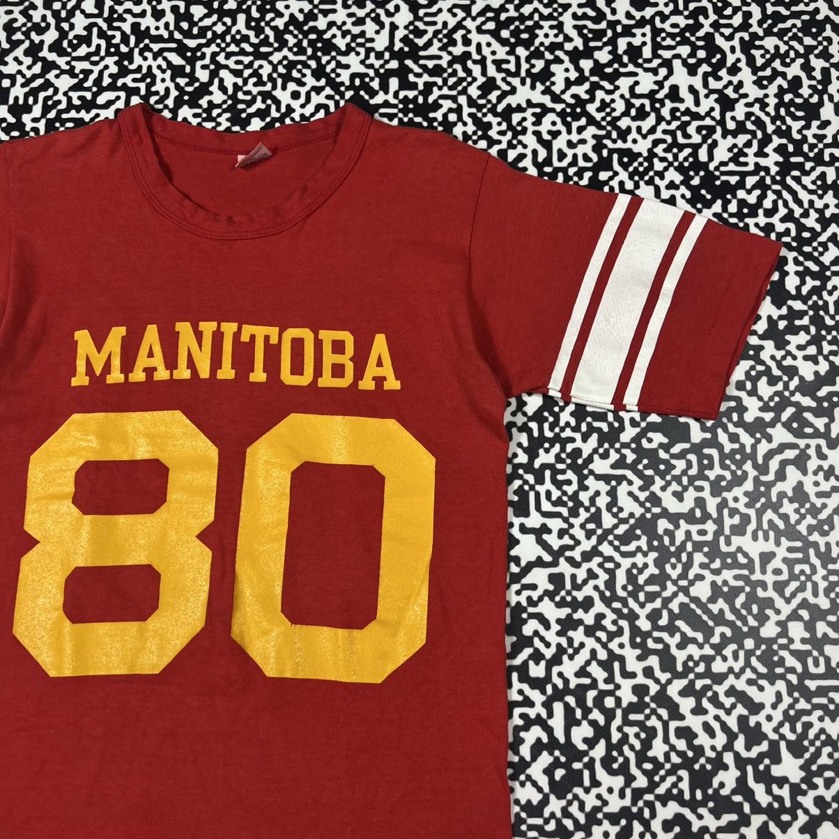 Champion Vintage 80s Champion Manitoba Canada Retro College Jersey Size US M / EU 48-50 / 2 - 7 Thumbnail