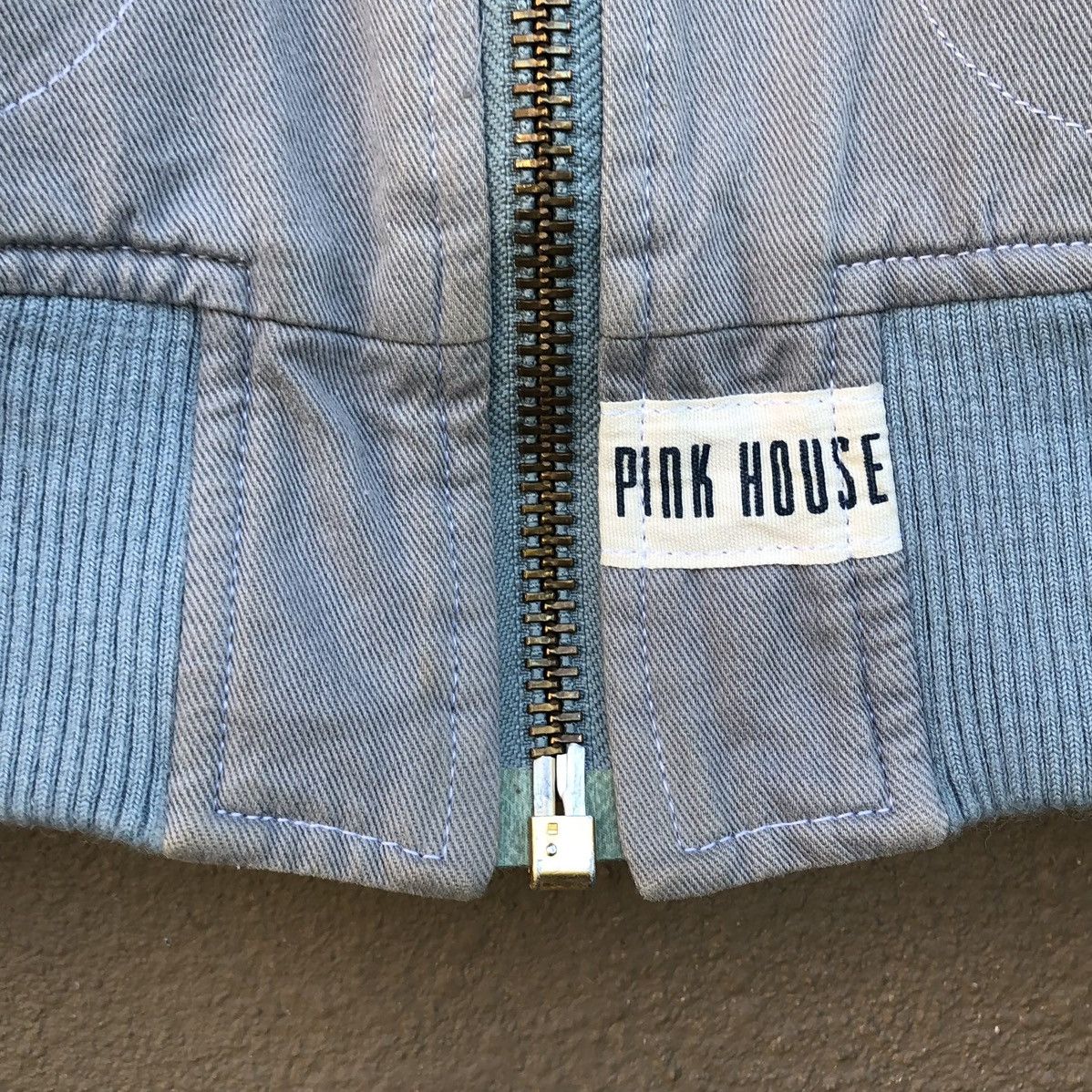 Vintage Vintage Pink House Sun Faded Bomber Jacket Size US M / EU 48-50 / 2 - 8 Thumbnail