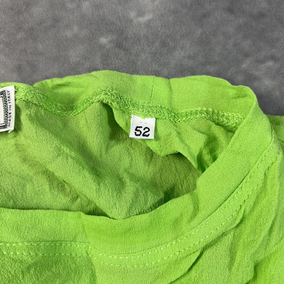 Versace × Vintage Vintage Gianni Versace Mesh Longsleeve Sheer Brat Viscose Size US S / EU 44-46 / 1 - 9 Thumbnail