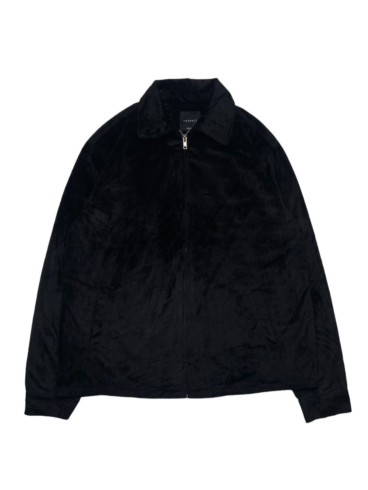 14th Addiction 2000s Roshell - Velour Work Jacket Size US M / EU 48-50 / 2 - 1 Thumbnail