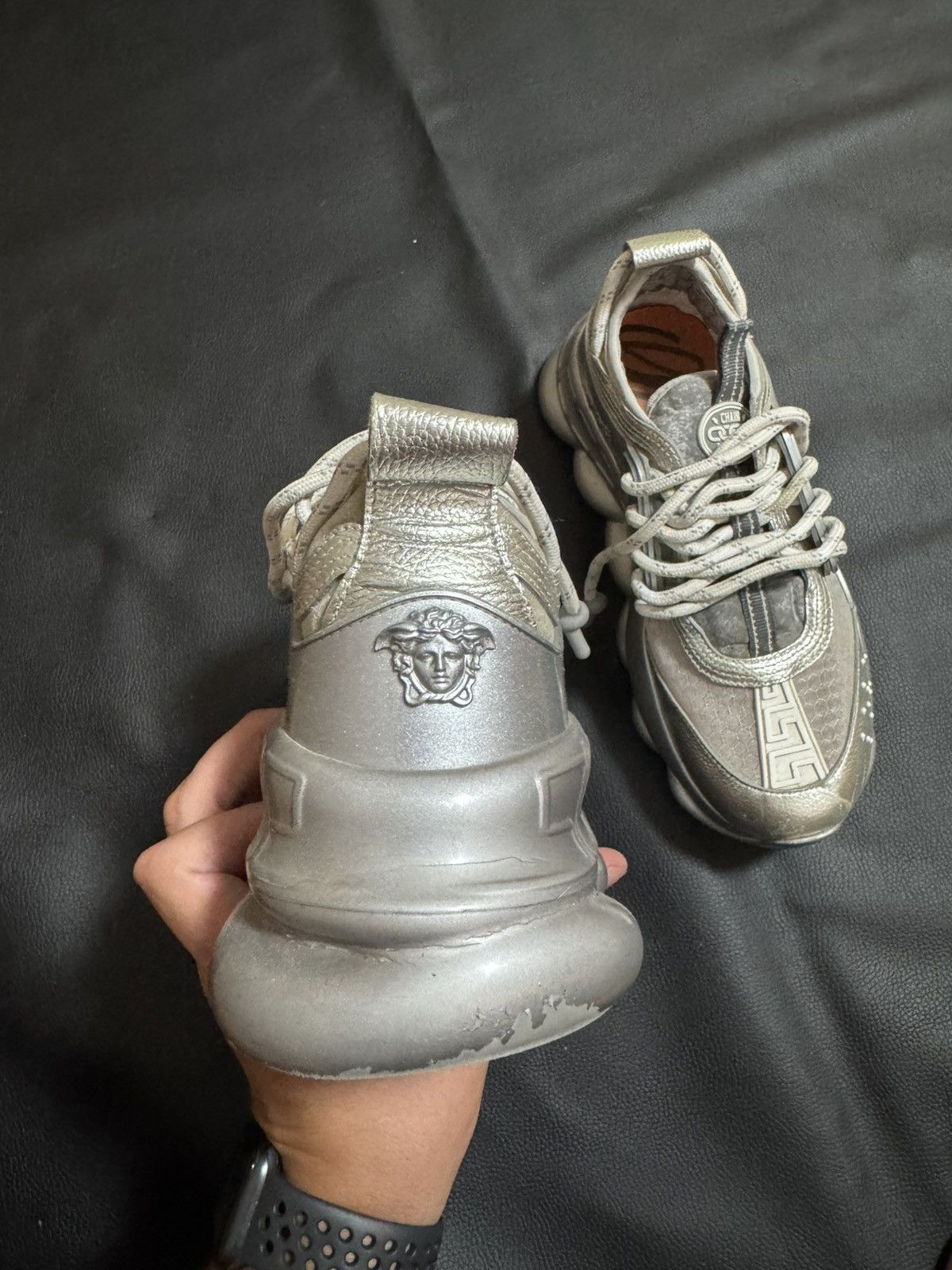 Versace versace chain reaction Size US 8.5 / IT 38.5 - 4 Thumbnail