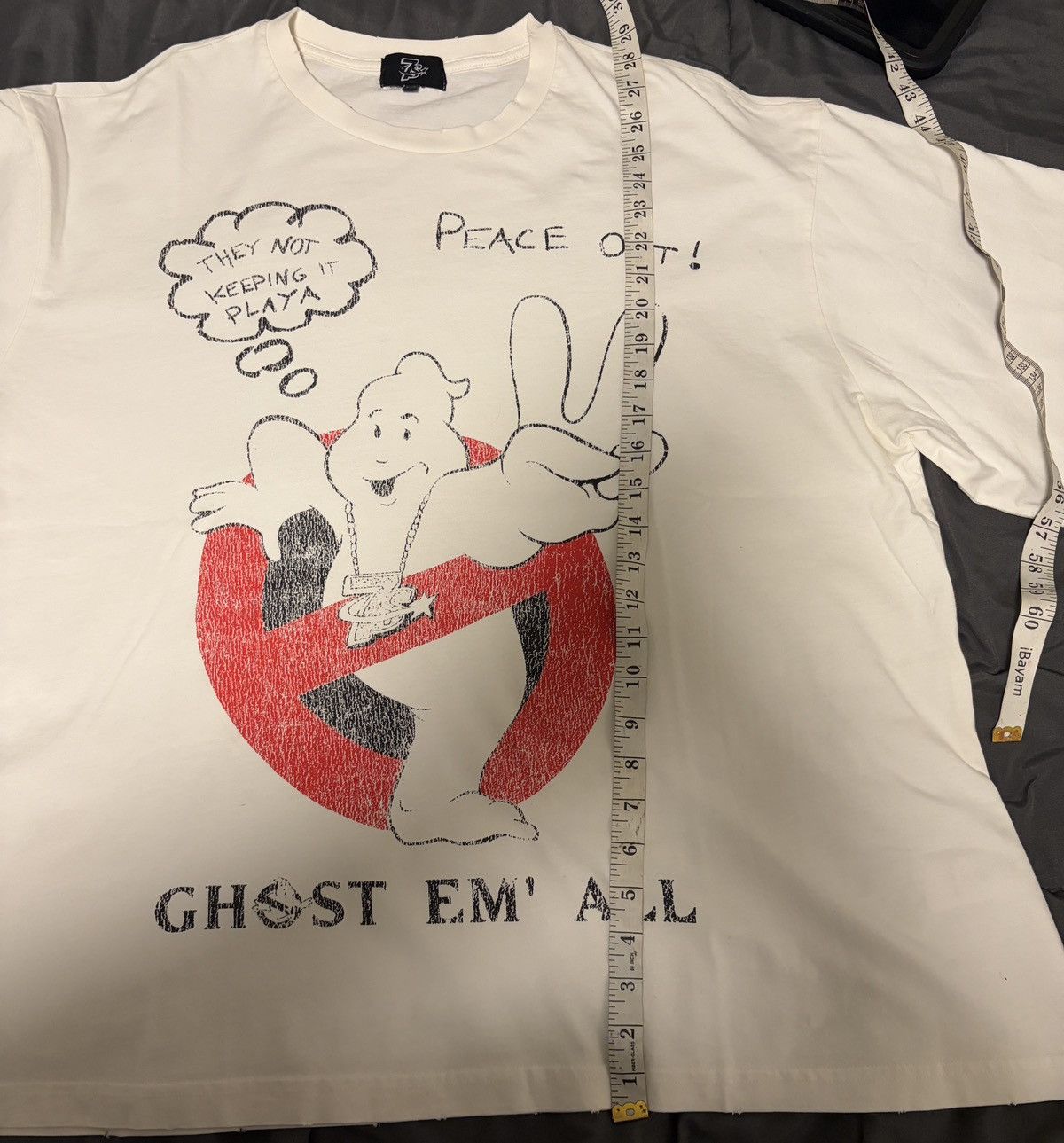 TRIPLE SEVENS TRIPLE SEVENS MIAMI GHOST EM SHIRT Size US XXL / EU 58 / 5 - 7 Thumbnail