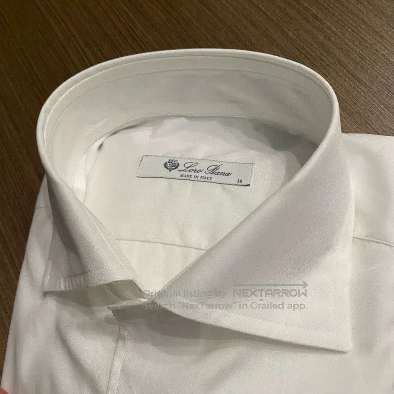 Loro Piana Loro Piana Men's Classic White Shirt. Size US M / EU 48-50 / 2 - 2 Thumbnail