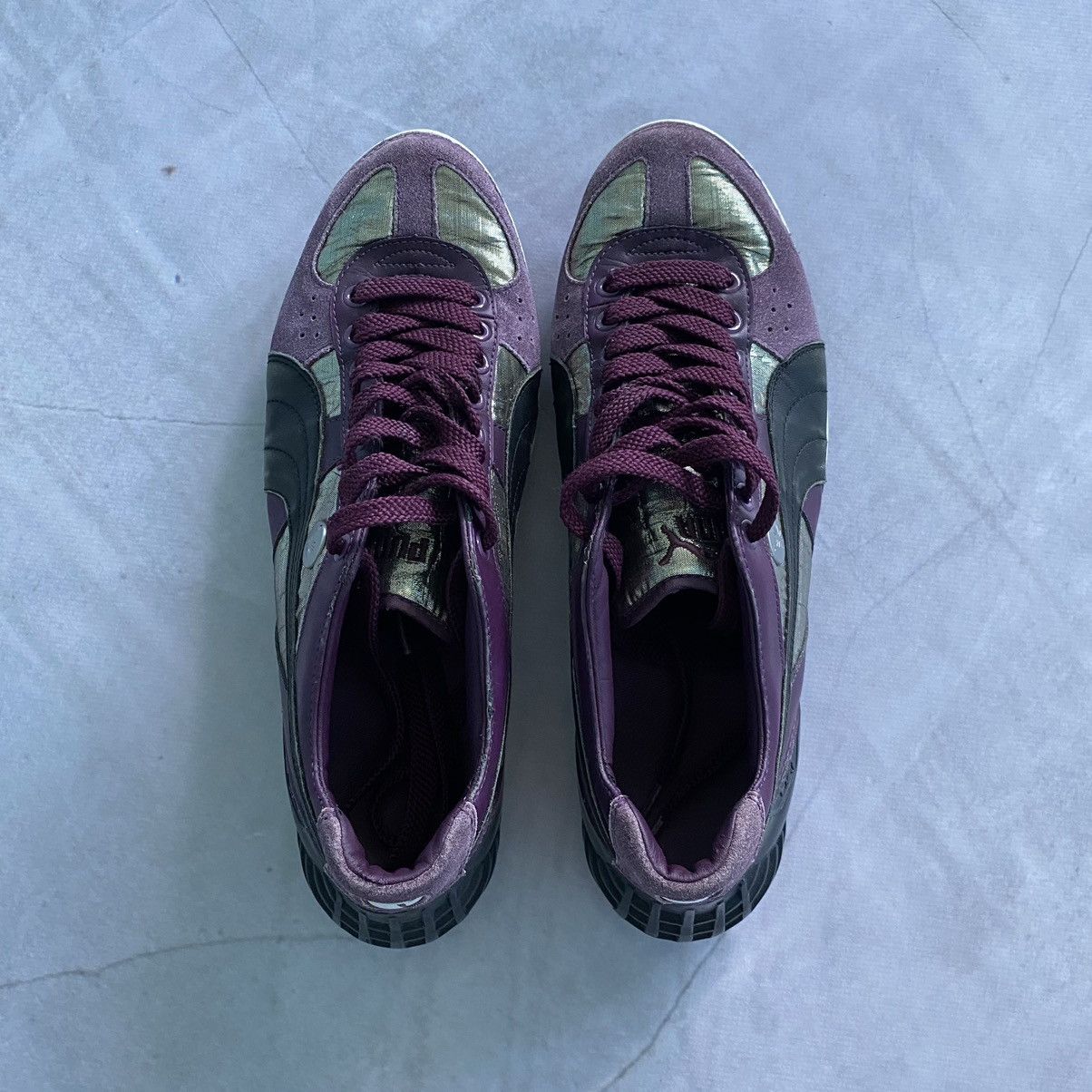 Puma Archive Puma Mihara Yasuhiro Purple Sneakers Y2K Size US 10 / EU 43 - 4 Thumbnail