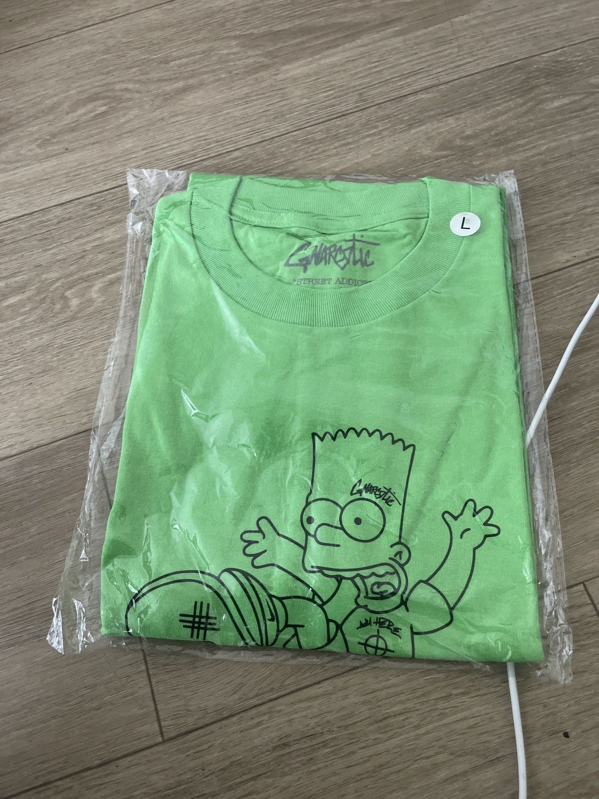 Gnarcotic × Superrradical Bart Simpson Skater Tee Size US L / EU 52-54 / 3 - 1 Thumbnail