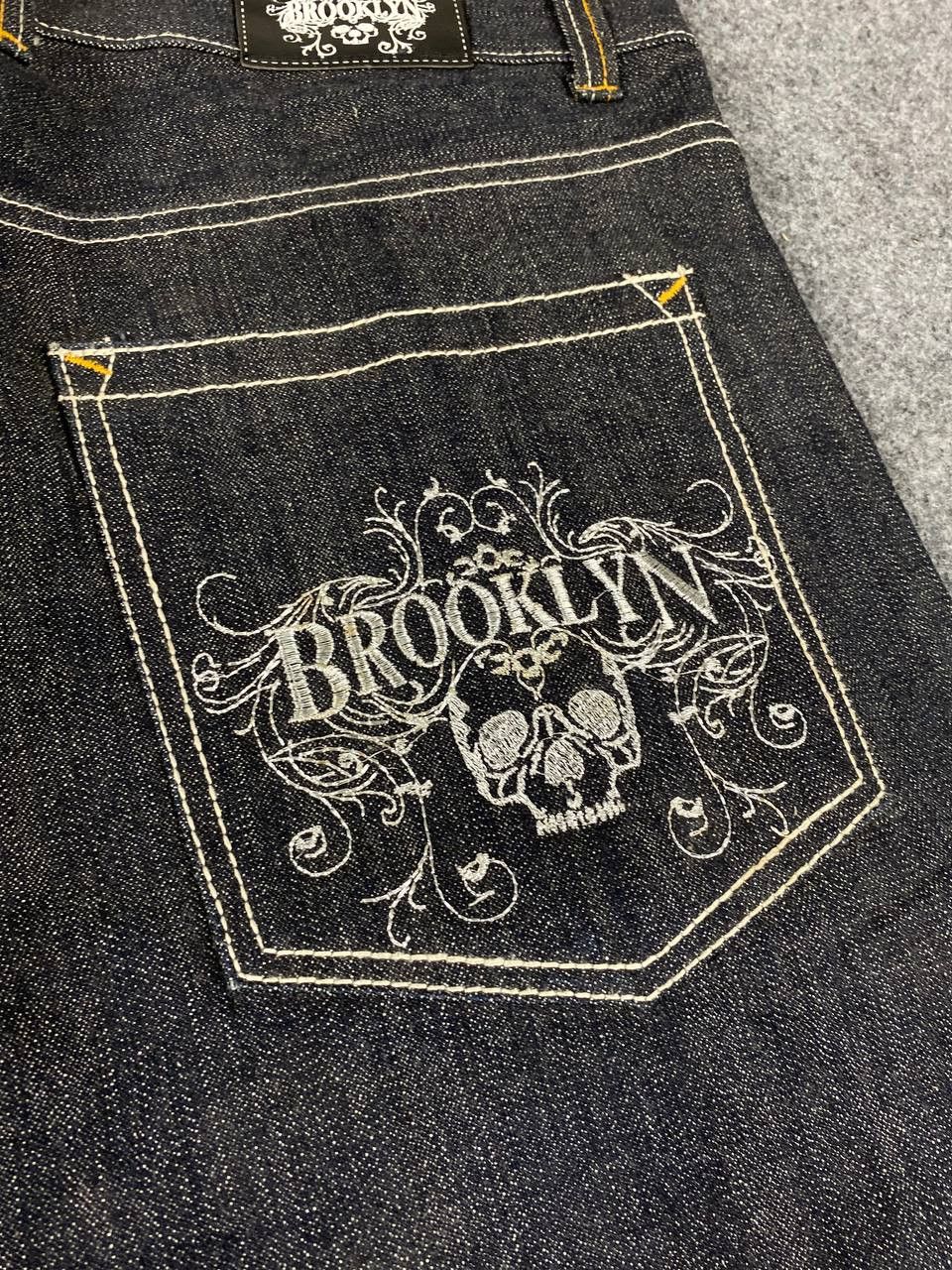 Brooklyn Projects brooklyn baggy denim nice design Size US 42 / EU 58 - 4 Thumbnail