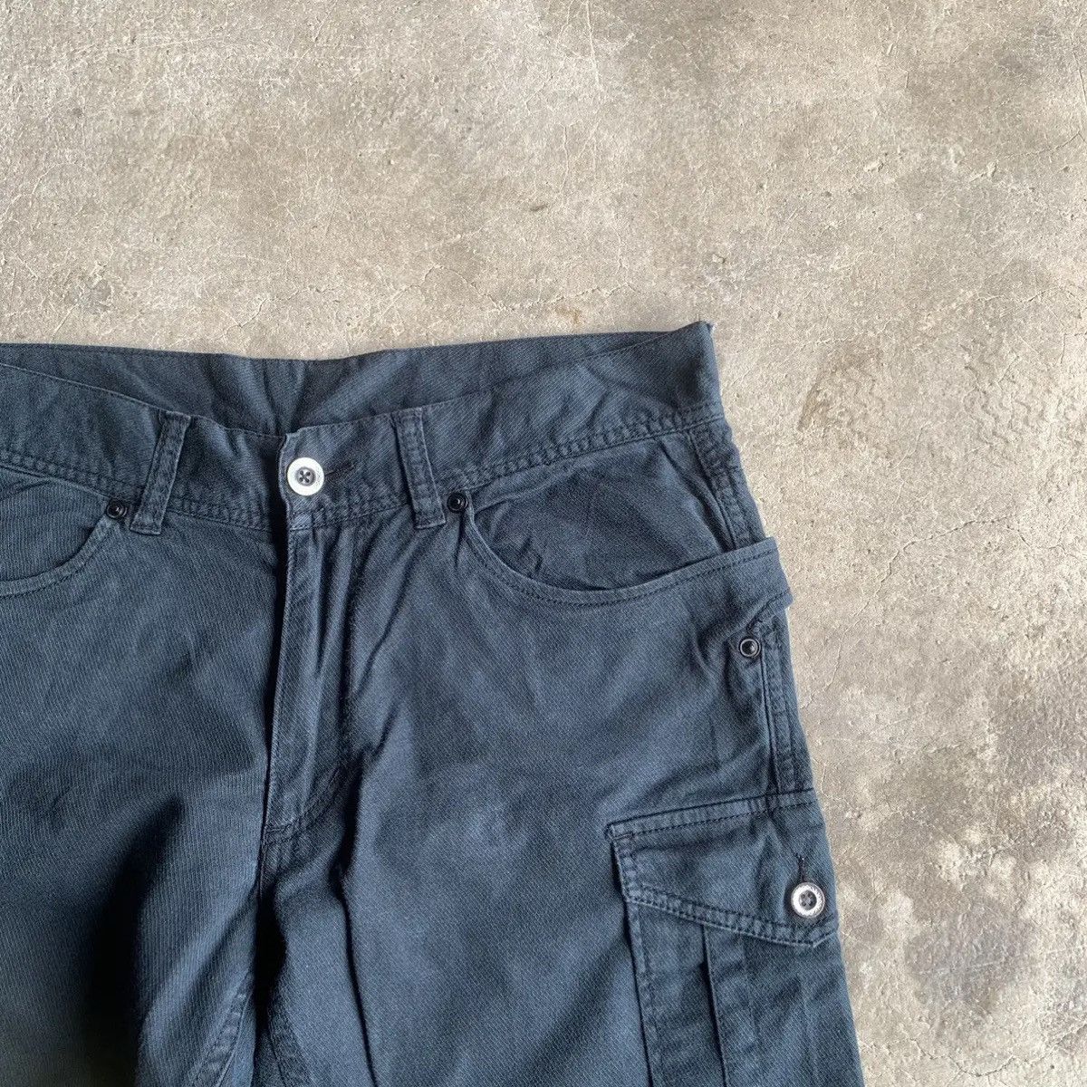 Japanese Brand Double Edge Bondage Style Slim Fit Pants 31x31 Nice Design Size US 31 - 6 Thumbnail