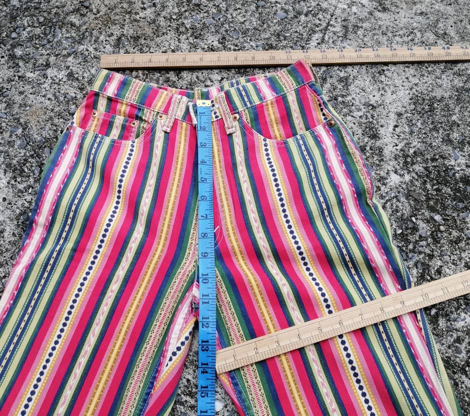 Japanese Brand × Levi's × Levi's Vintage Clothing Levi's Strauss W517-20 Multicolour Pants Size 24" / US 00 / IT 34 - 3 Thumbnail