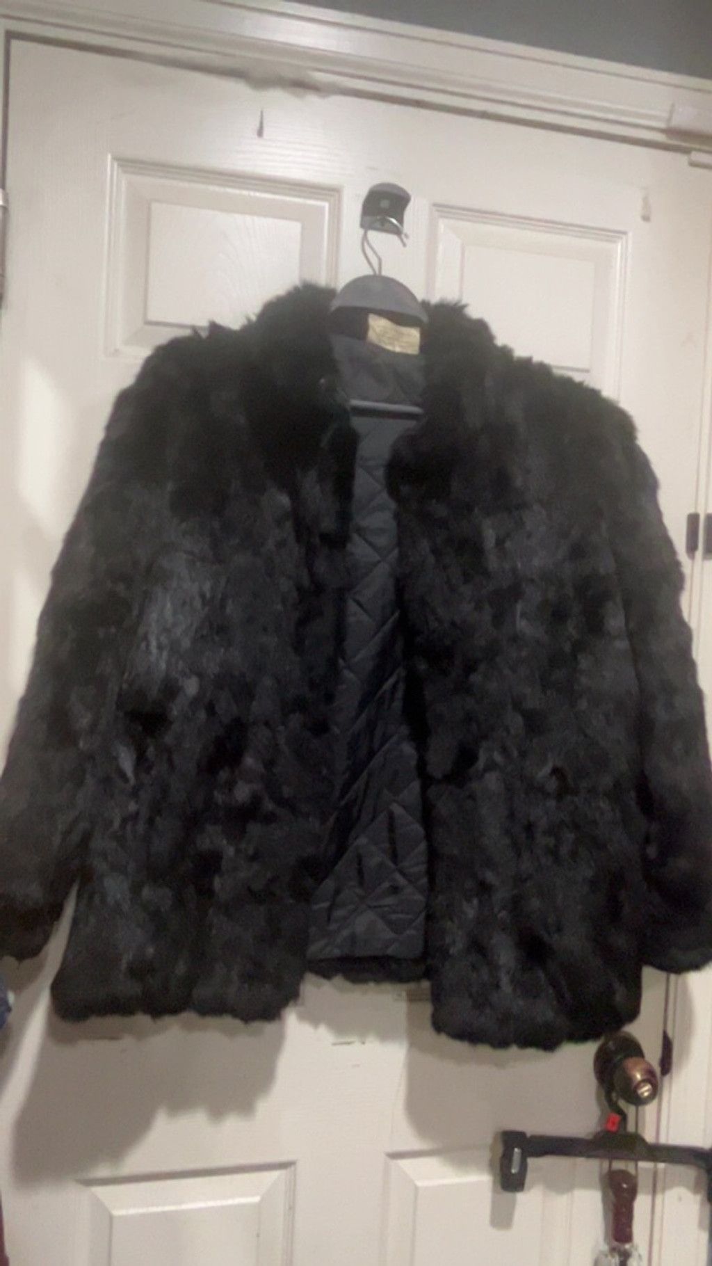 Other Women's Vintage Somerset Furs Black Rabbit Fur Coat M Size M / US 6-8 / IT 42-44 - 1 Thumbnail