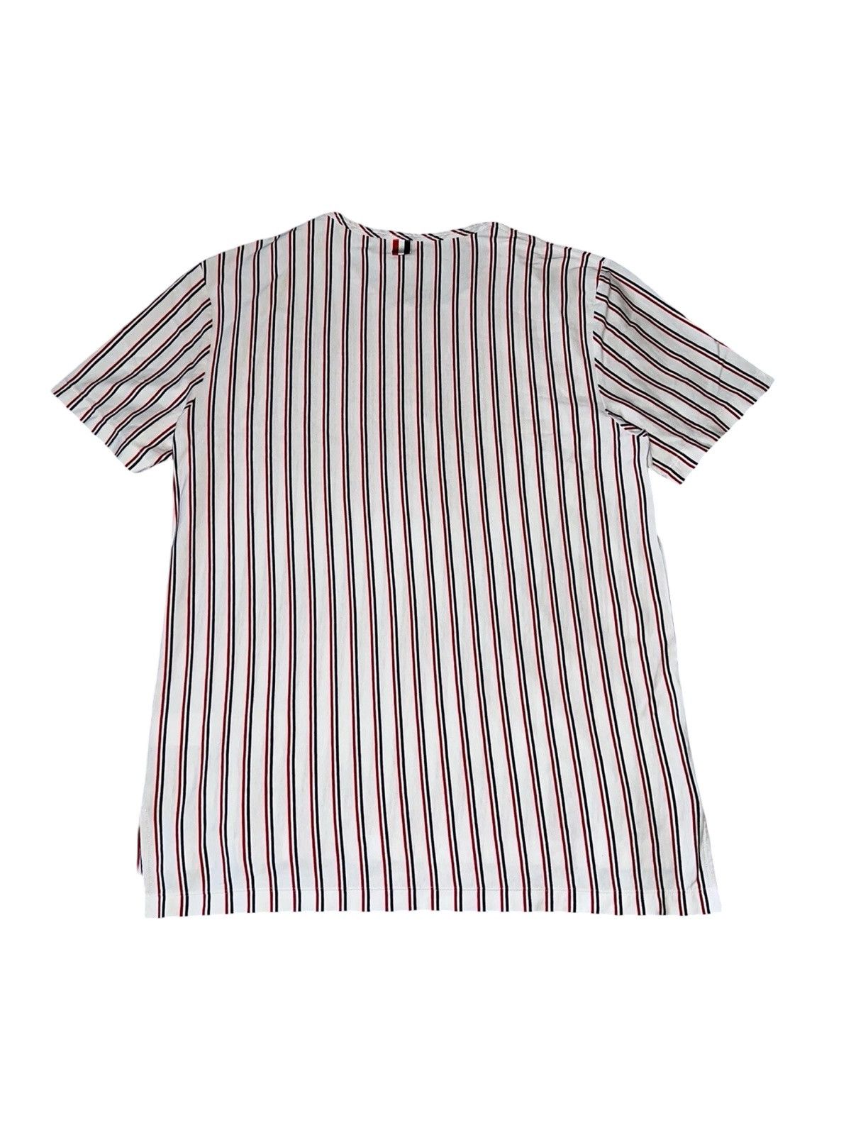 Thom Browne Thom Browne Tricolor Stripe Jersey T-shirt Size US L / EU 52-54 / 3 - 2 Thumbnail