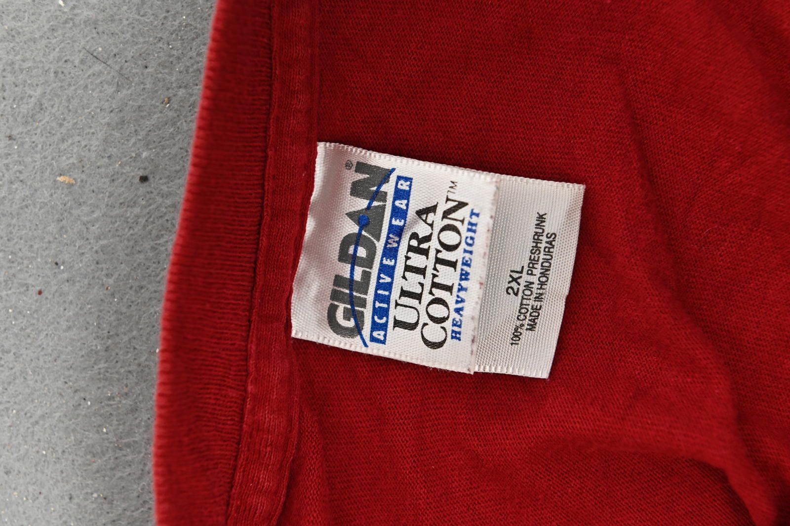 Gildan Gildan Red Grandpa #1 T-Shirt Mens Size 2XL Size US XXL / EU 58 / 5 - 5 Thumbnail