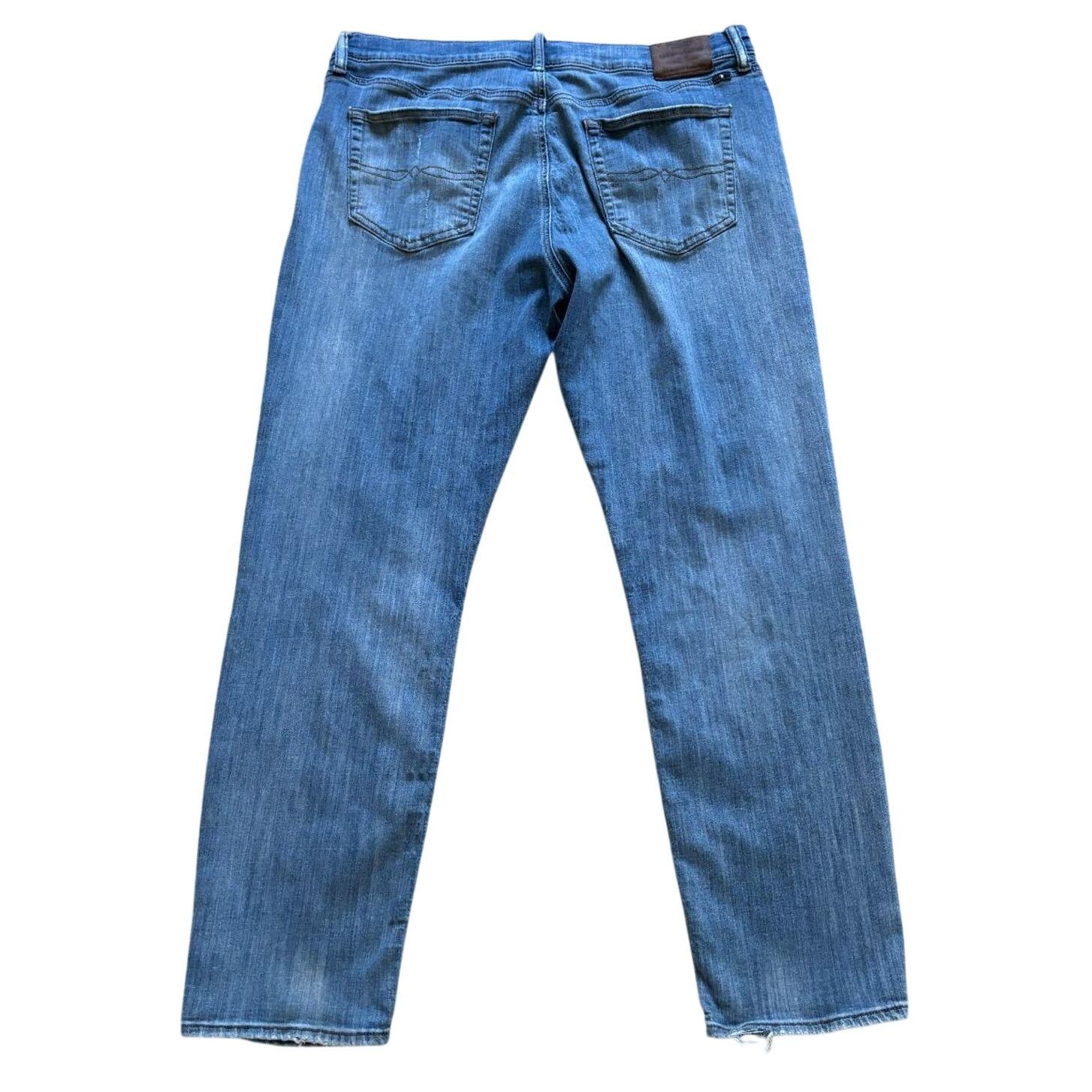 Lucky Brand Lucky Brand 121 Slim Straight Jeans Mens 38x32 light wash Size US 38 / EU 54 - 1 Thumbnail