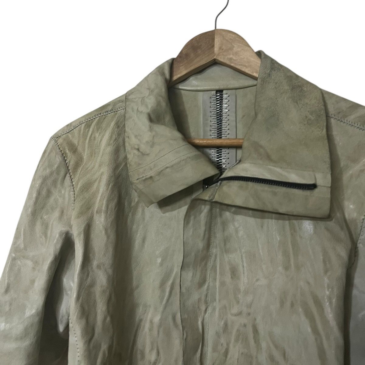 Isaac Sellam Experience Isaac sellam zipper stitch lambskin leather jacket Size US M / EU 48-50 / 2 - 2 Thumbnail