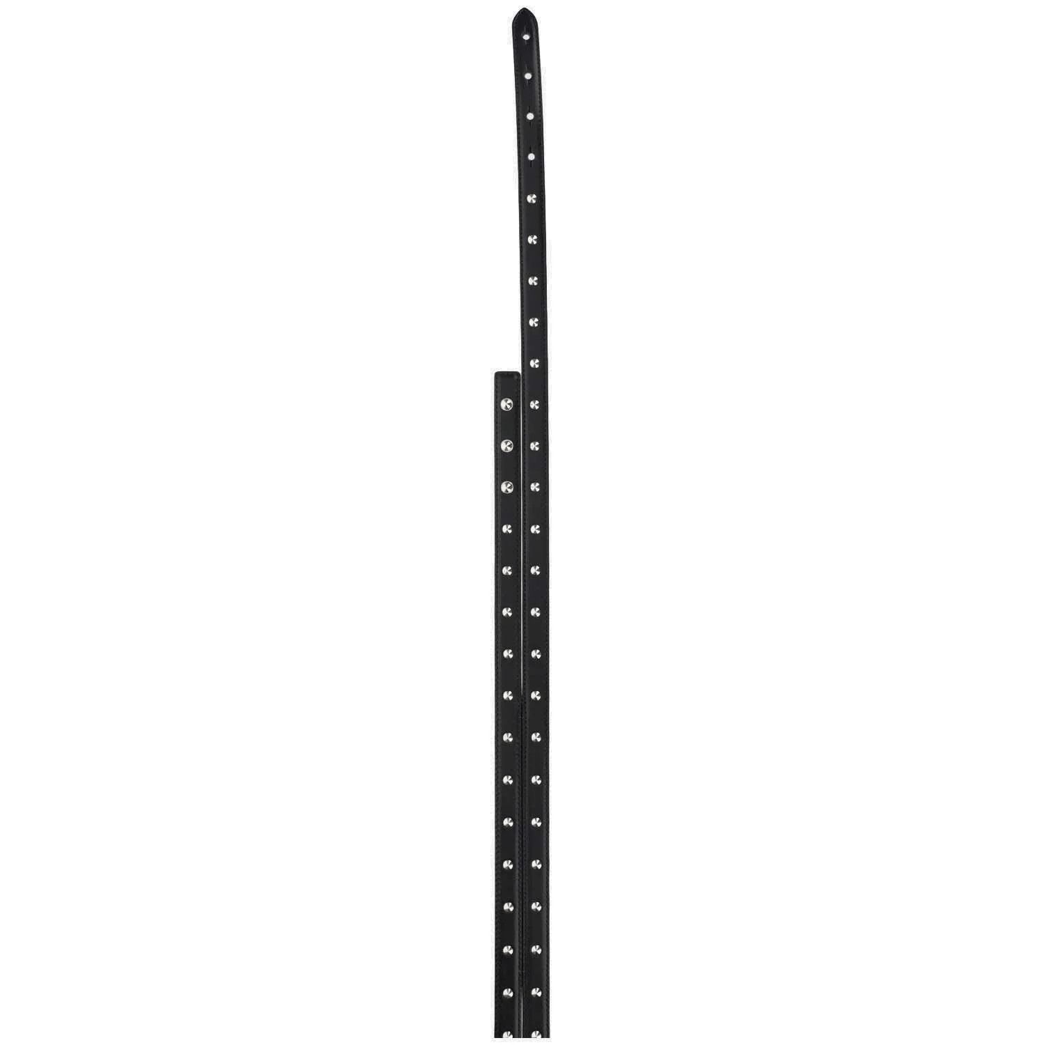Alexander McQueen o1y0325 Size: 32 / Thin Belt in Black Size ONE SIZE - 2 Thumbnail