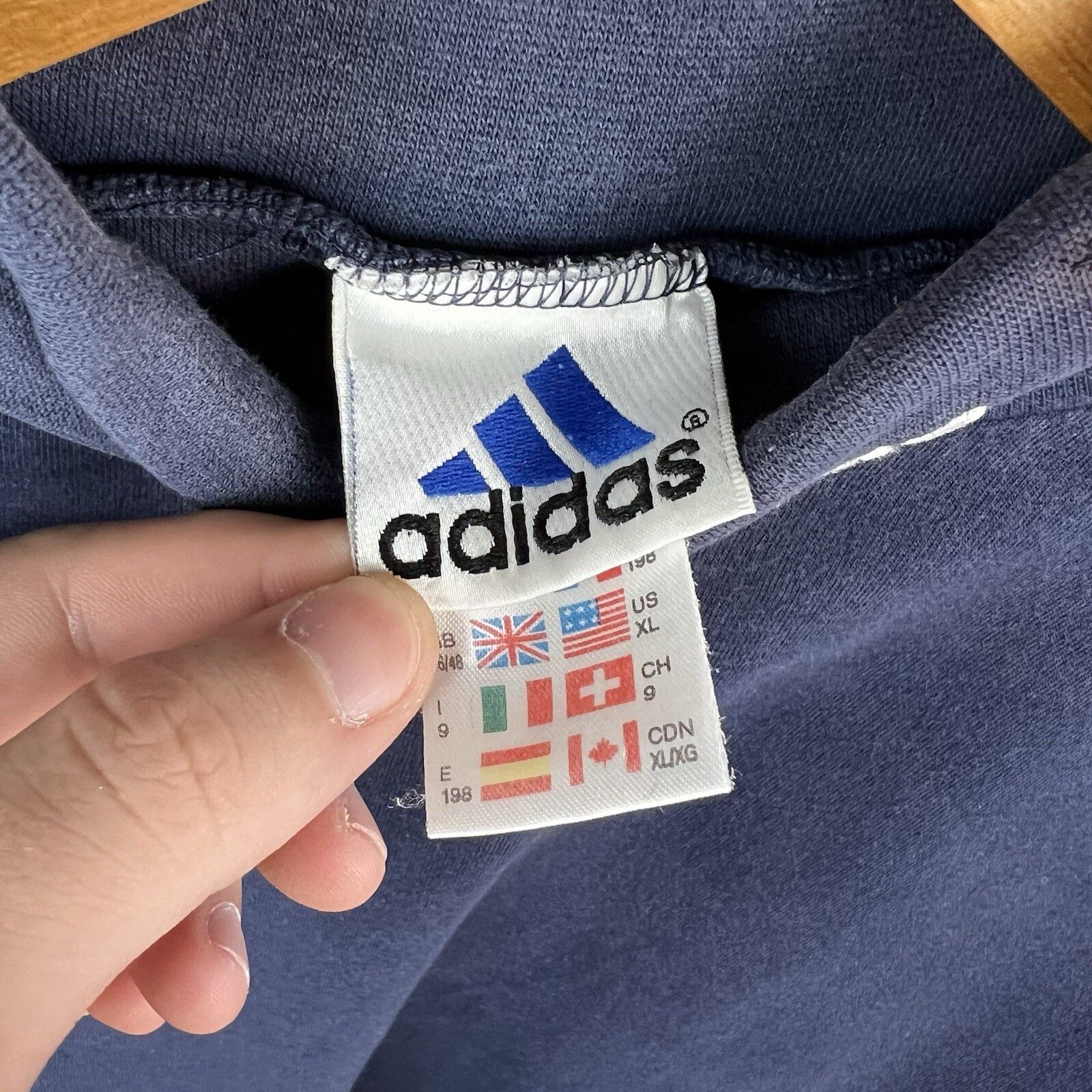 Adidas Adidas Vintage Longsleeve Men's Size XL Size US XL / EU 56 / 4 - 2 Thumbnail