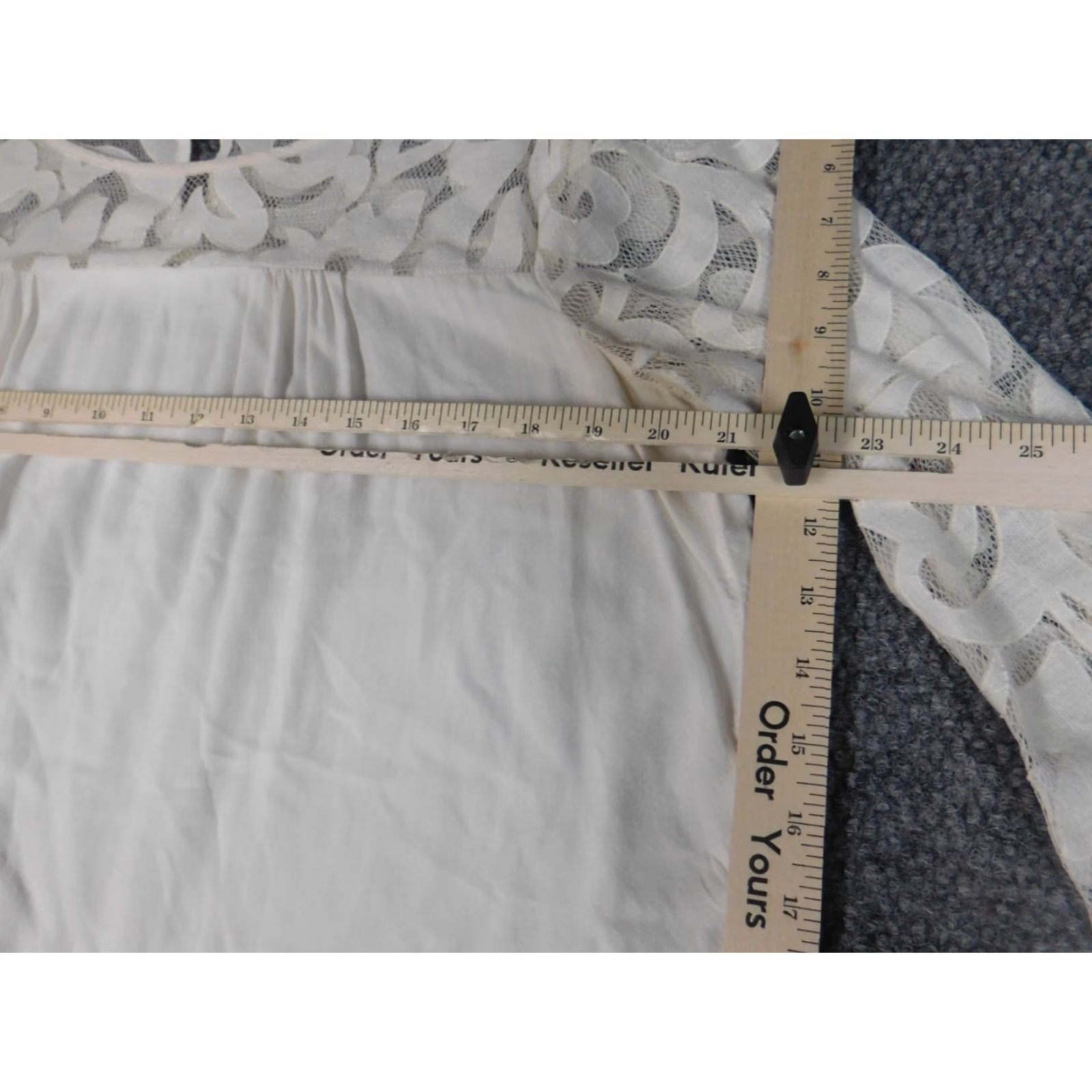 Old Navy Old Navy Womens Blouse L White Dolman Sleeve Pullover Round Neck Casual Regular Size L / US 10 / IT 46 - 6 Thumbnail