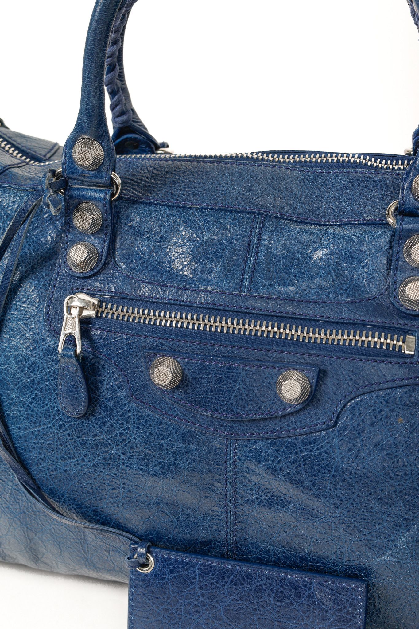 Balenciaga Balenciaga City Wrinkle Leather Slouchy Bag with Giant Studs Size ONE SIZE - 12 Thumbnail