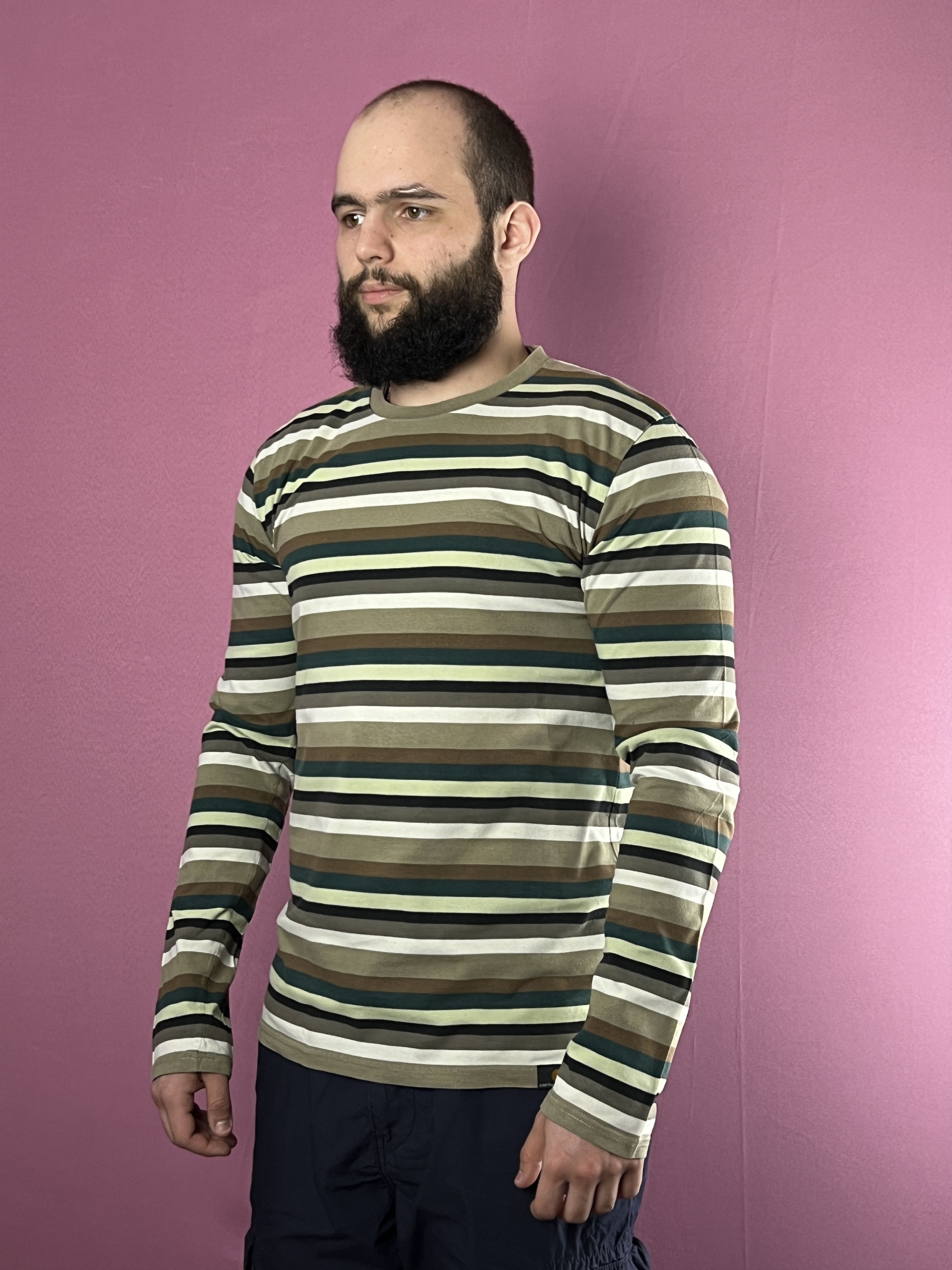 Carhartt Carhartt Vintage Men's Striped Long Sleeve - L Size US L / EU 52-54 / 3 - 2 Thumbnail