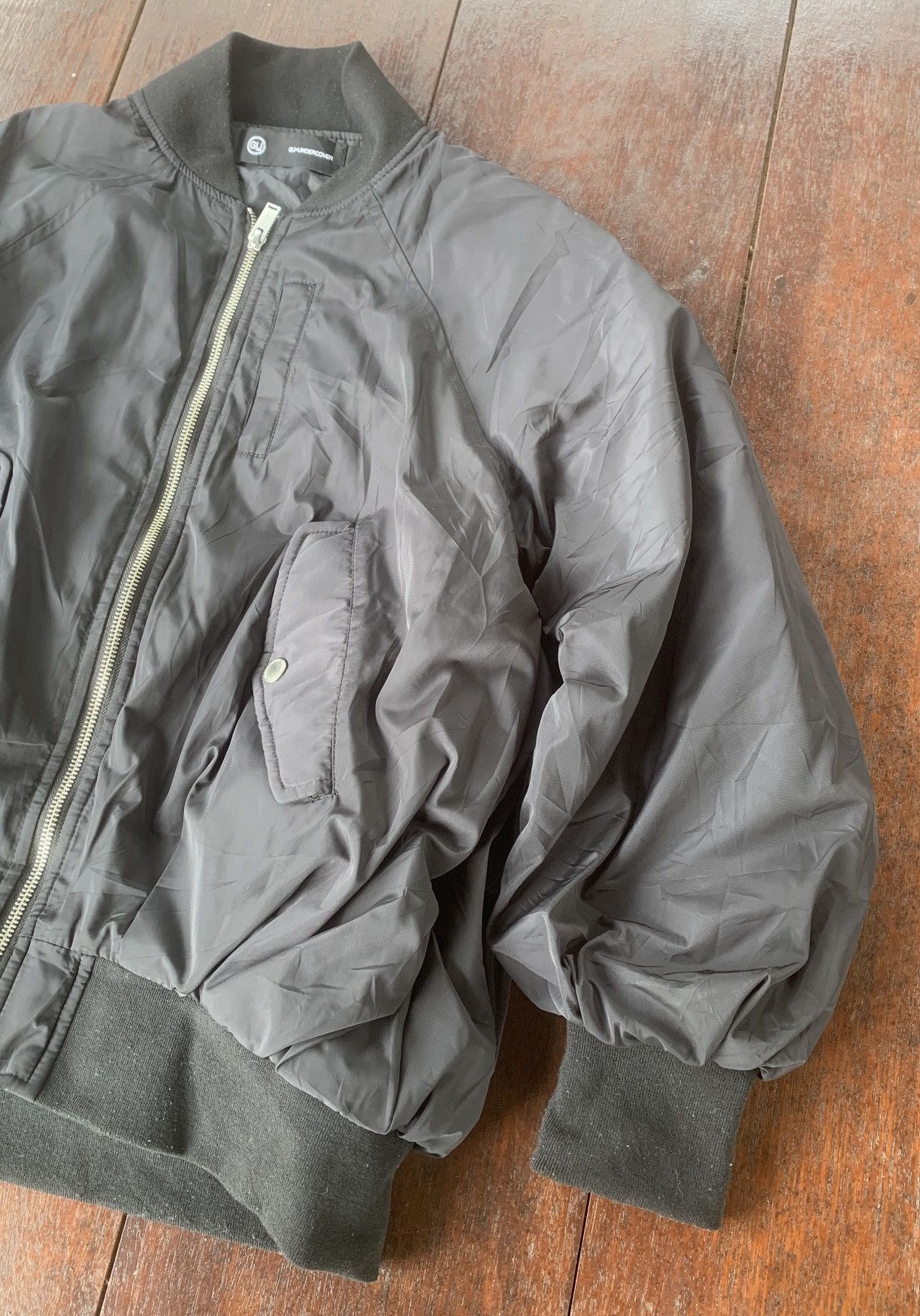 GU × Undercover Undercover Japan x GU black bomber style jacket Size US S / EU 44-46 / 1 - 4 Thumbnail