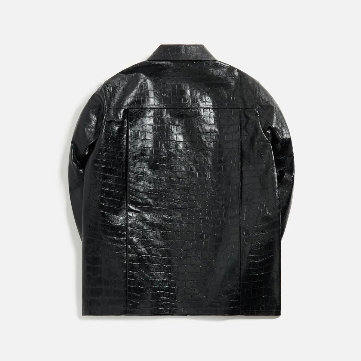 Jil Sander o1w1db10825 Vinile Shirt in Black Size US L / EU 52-54 / 3 - 2 Thumbnail