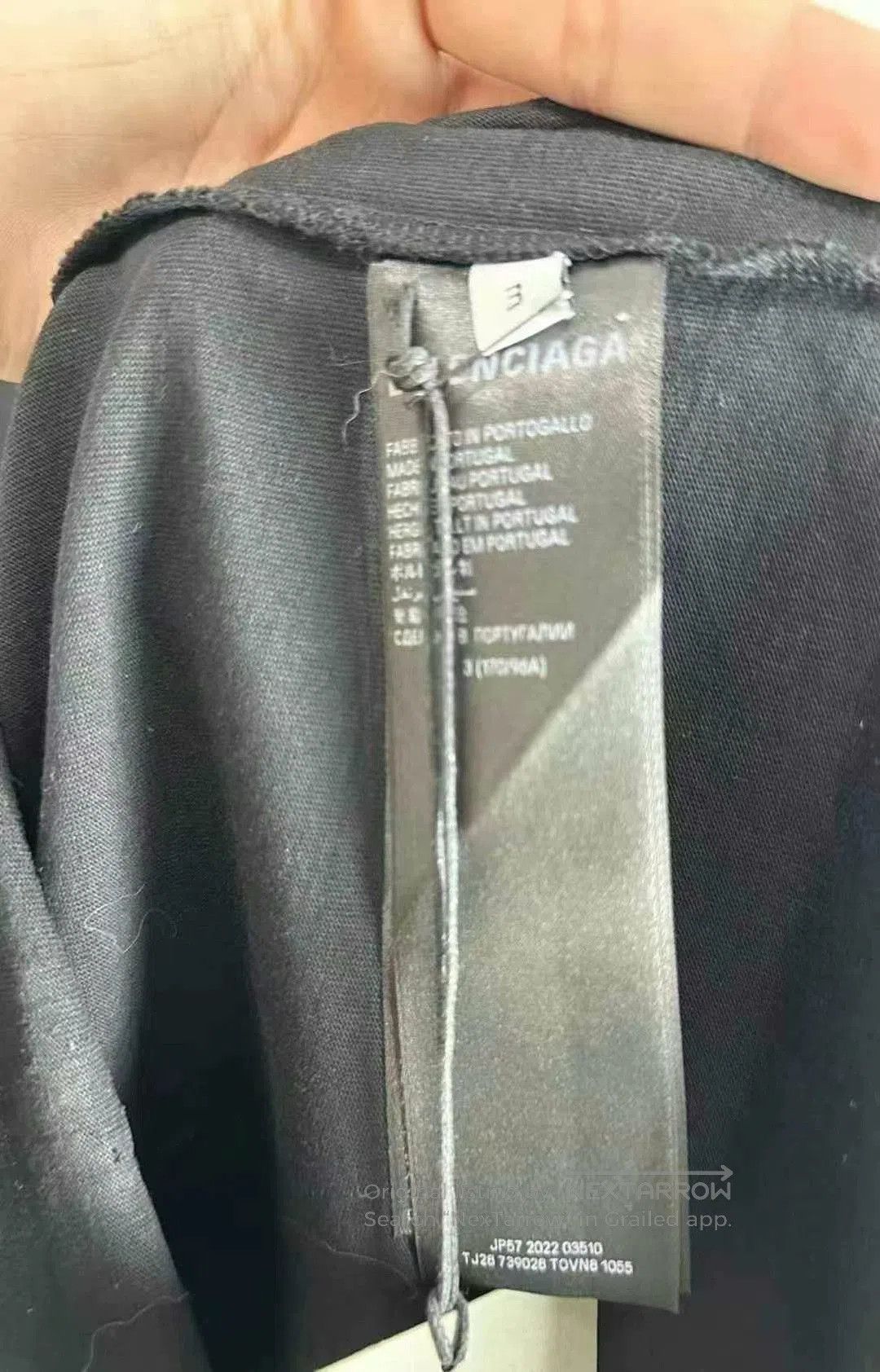 Balenciaga balenciaga black distressed bitcoin logo t. Size US M / EU 48-50 / 2 - 4 Thumbnail