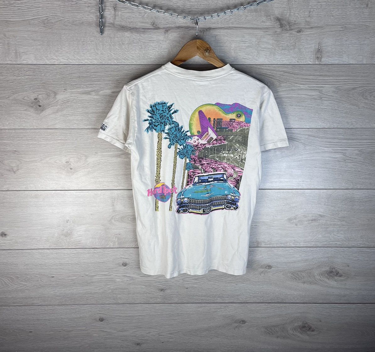 Hard Rock Cafe Vintage men’s shirt Hard Rock Cafe Los Angeles made in USA Size US S / EU 44-46 / 1 - 1 Thumbnail