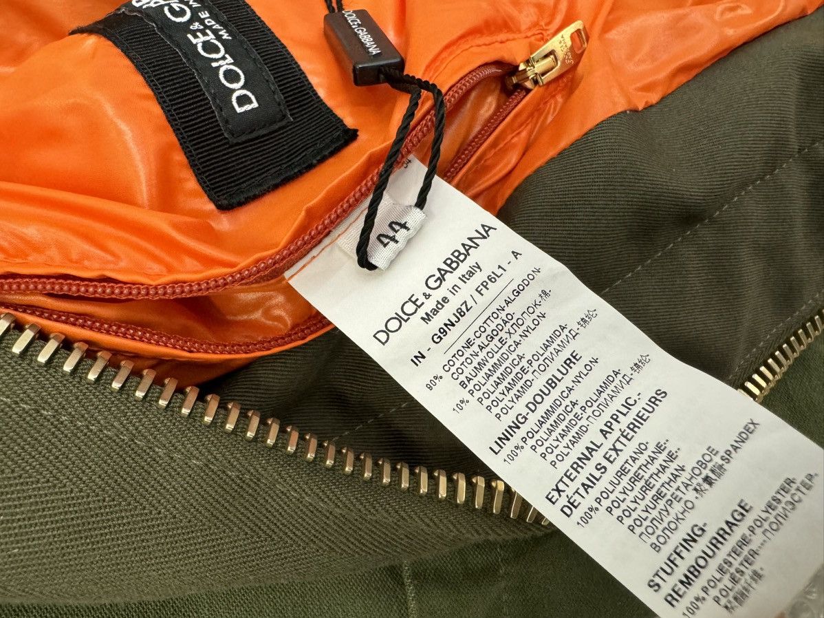 Dolce & Gabbana Camo Dolce & Gabbana Patchwork Bomber Jacket Size US S / EU 44-46 / 1 - 11 Thumbnail