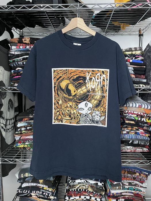 Vintage 2002 Korn Untouchables Album Cover Nu Metal Tee | Grailed