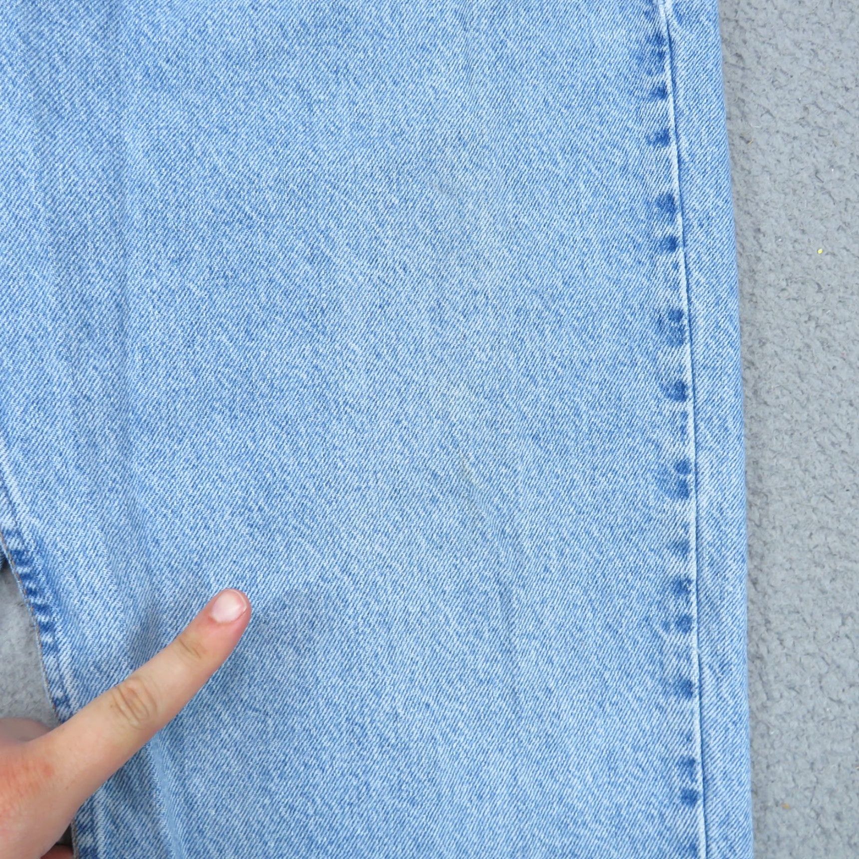 Gap VINTAGE Gap Jeans Men 38 Baggy Y2K Skater Wide-Leg Light Denim USA 36x30 Size US 36 / EU 52 - 5 Thumbnail