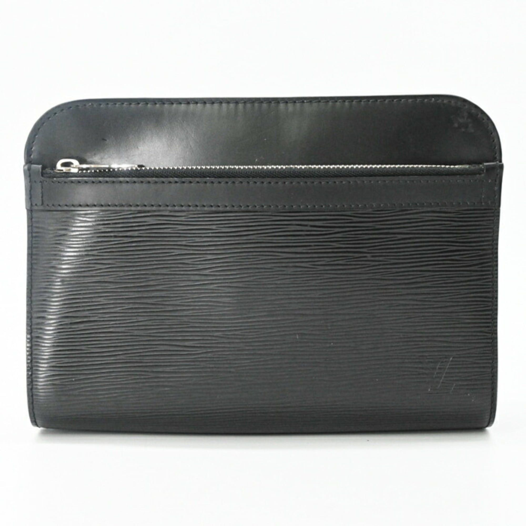 Louis Vuitton LOUIS VUITTON Epi Neo Oche Clutch Bag Leather Noir M54172 Size ONE SIZE - 1 Thumbnail