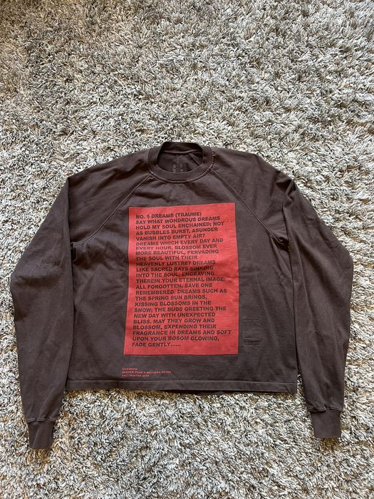 Rick Owens Rick Owens FW19 Poem Longsleeve | Grailed