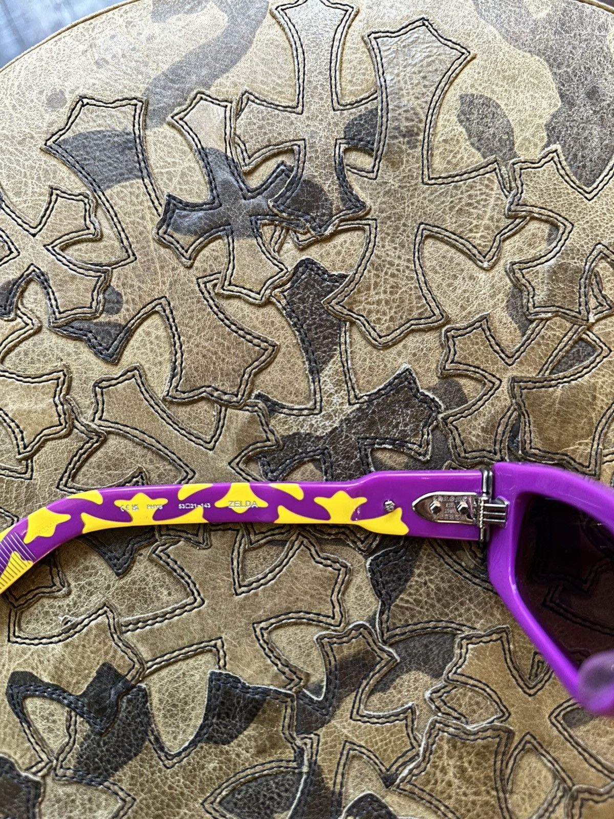 Chrome Hearts CHROME HEARTS PINK ZELDA SUNGLASSES Size ONE SIZE - 4 Thumbnail