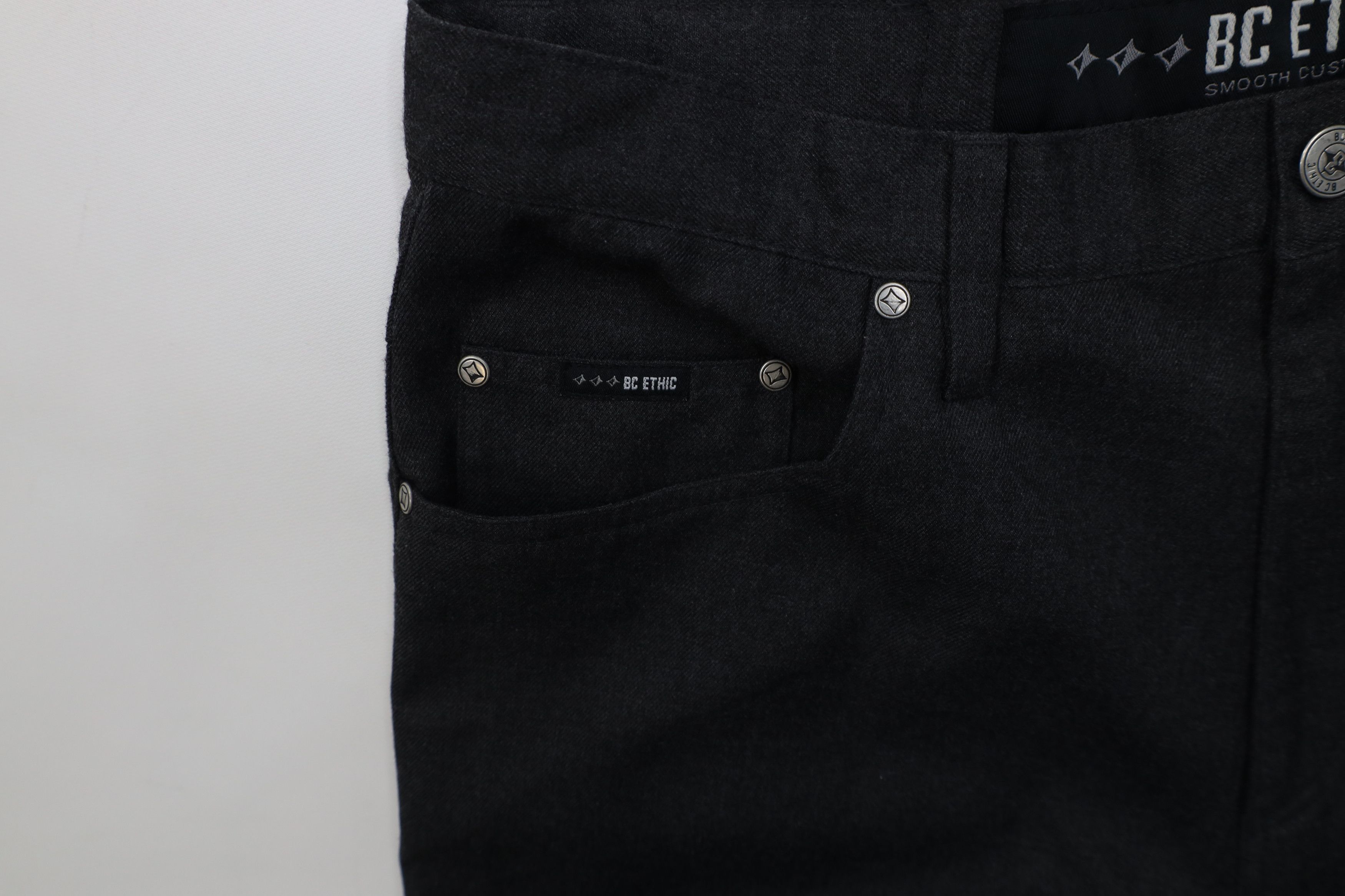 Vintage Vintage 90s Streetwear Wide Leg Chino Pants Trousers Gray Size US 34 / EU 50 - 5 Thumbnail