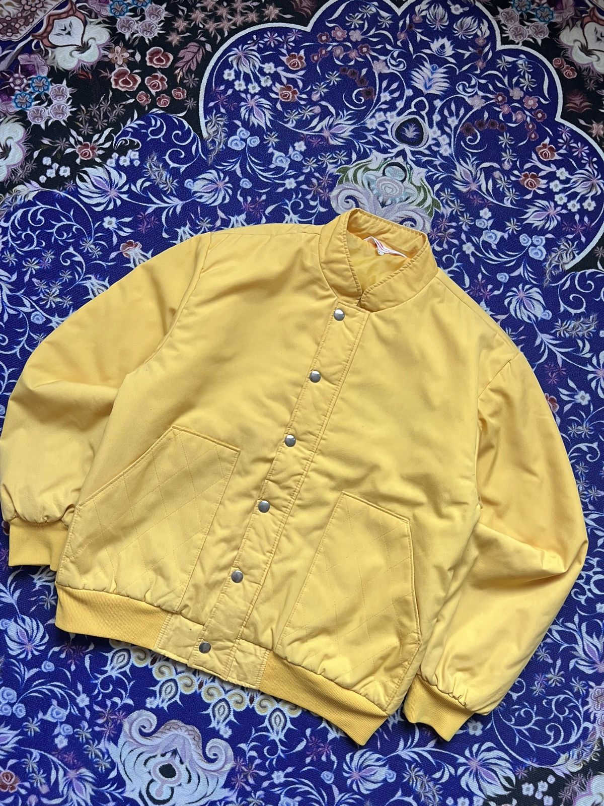Kodak Yellow Bomber Jacket Kodak Colour Film Vintage 90s Size US M / EU 48-50 / 2 - 4 Thumbnail
