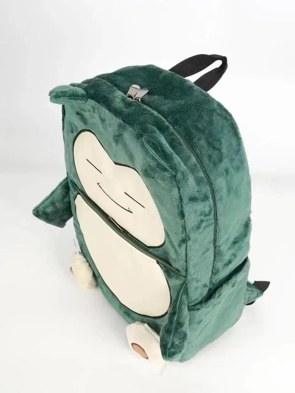 Japanese Brand Snorlax Green Plush Large Backpack Size ONE SIZE - 7 Thumbnail