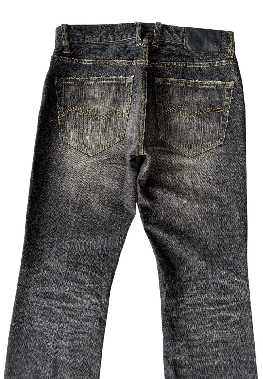 Tornado Mart Vintage Monsieur NICOLE Bootcut Denim Jeans Low Rise Flare Size US 31 - 6 Thumbnail